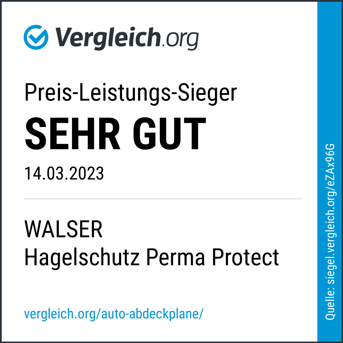 SUV Hagelschutzplane Perma Protect, Hagelschutzgarage Größe L |  Hagelschutzplanen | Autoplanen & Garagen | Walser Online Shop