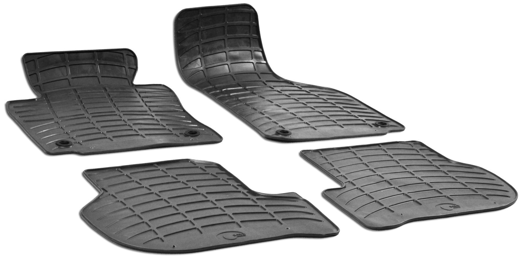 Rubber mats DirtGuard for VW Golf V 2003-2010, VW Golf VI 2008-2014, VW Jetta III 2004-2010, VW Scirocco III 2008-2017