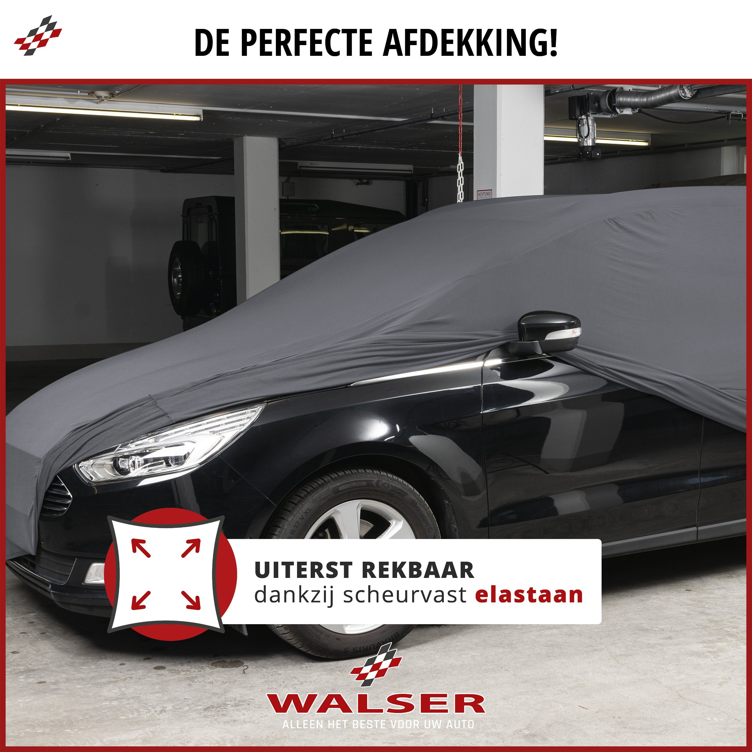 Overtrek Indoor Stretch Plus SUV sitze S antraciet