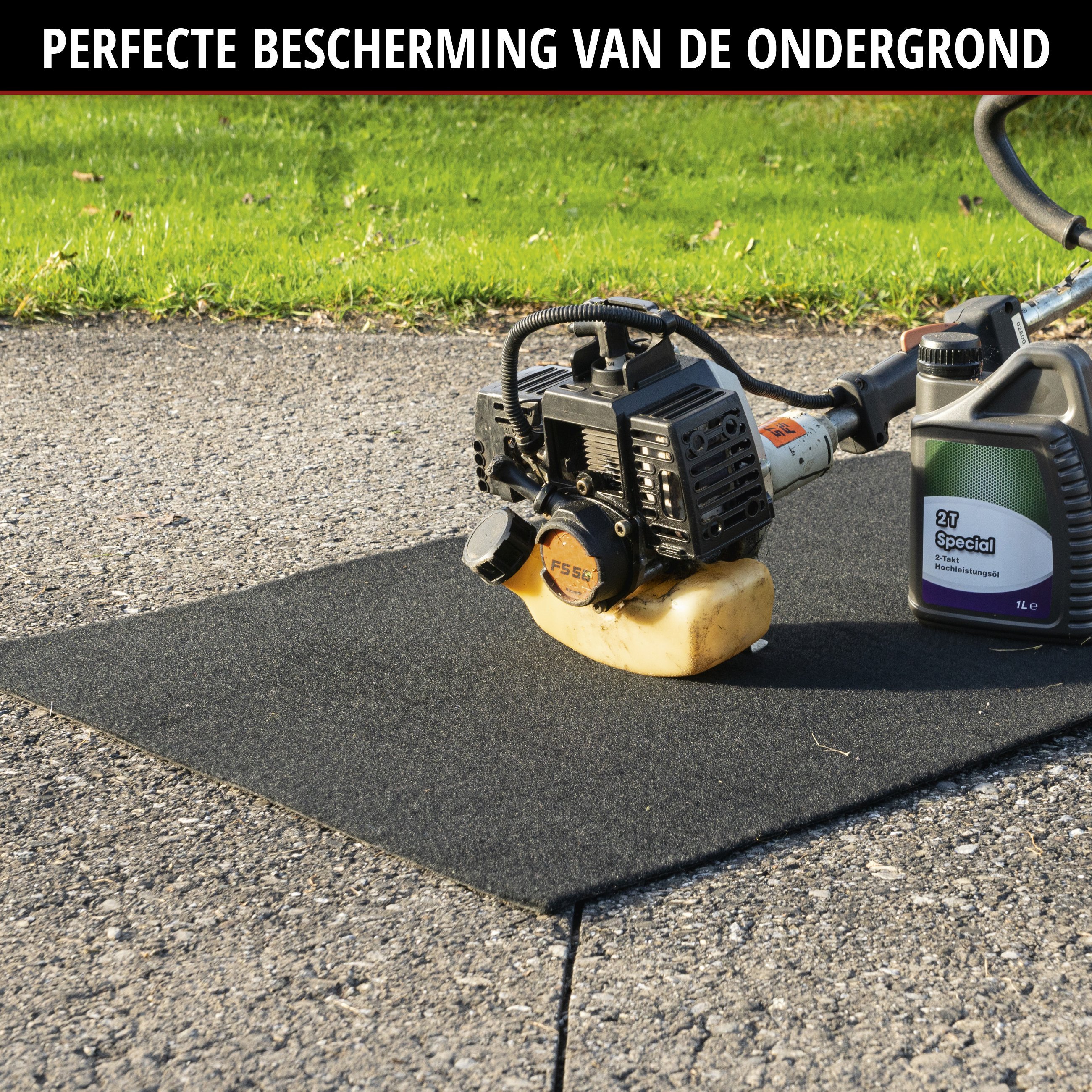 Olie opvangmat Clean Max, robuuste beschermmat 60x90 cm