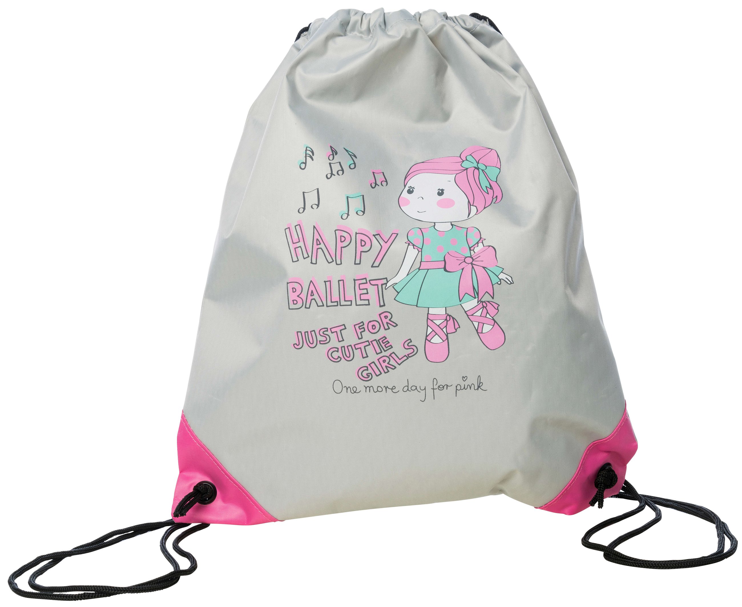 Borsa da ginnastica Ballet Doll rosa