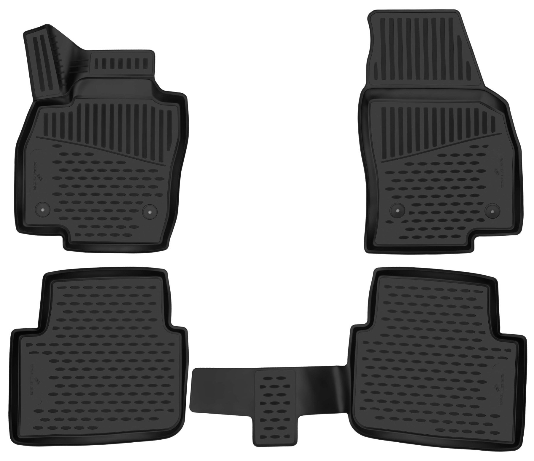 Tappetini in gomma per auto su misura XTR per Skoda Kamiq (NW4) 07/2019-Oggi