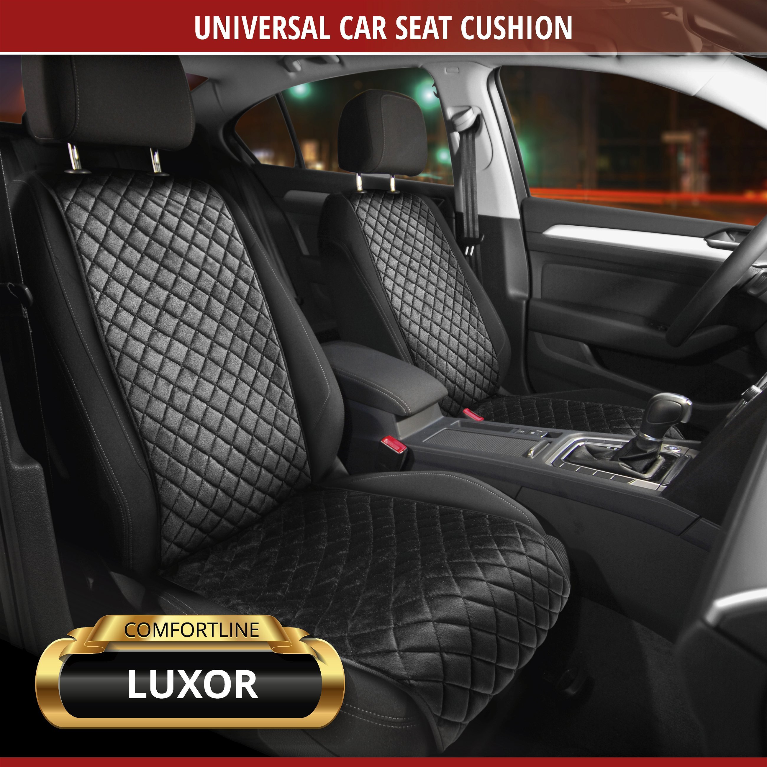 Seat cover Comfortline Luxor with anti-slip coating, 1 front seat