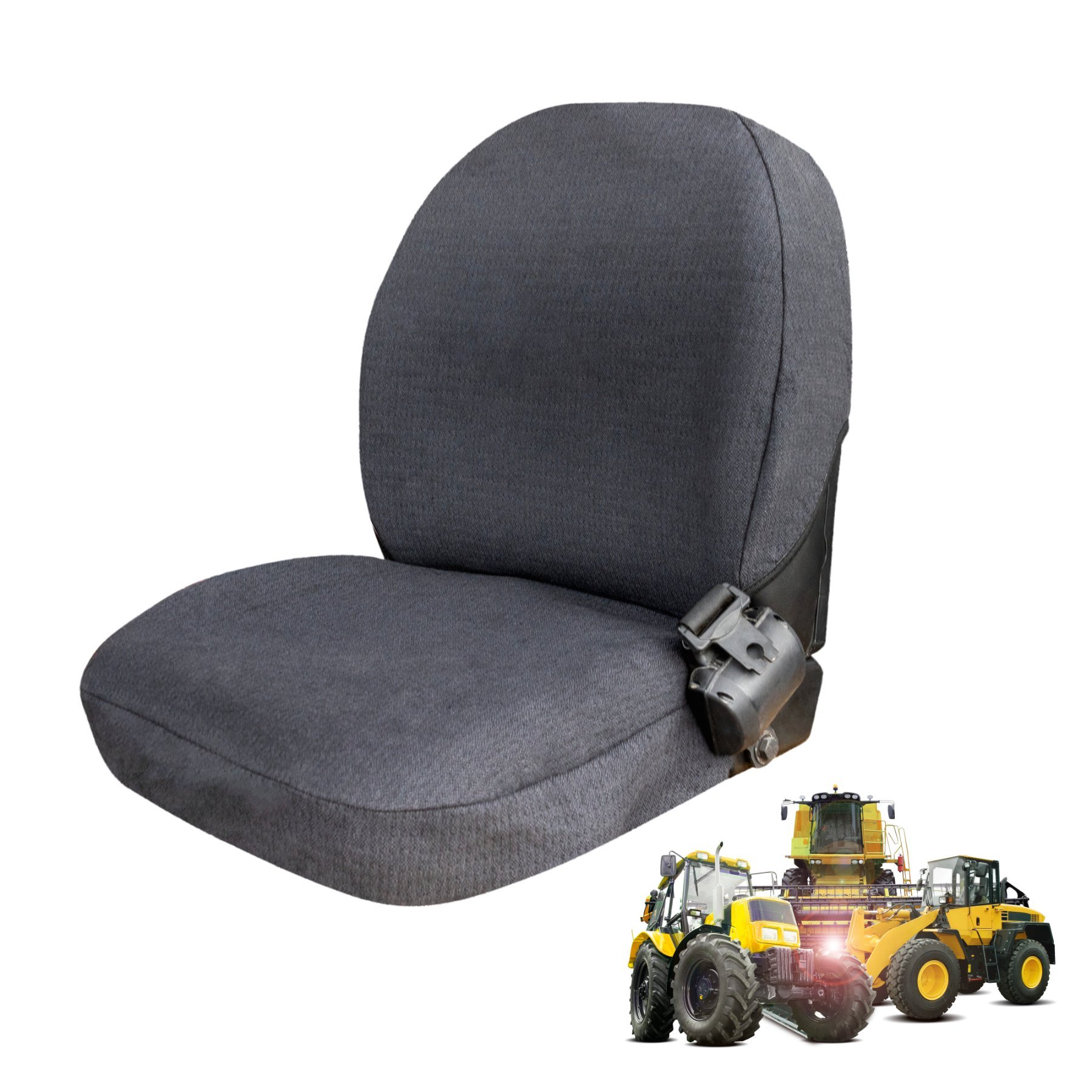 Semi-Passform Sitzbezug für Traktoren und Baumaschinen - Größe 3
