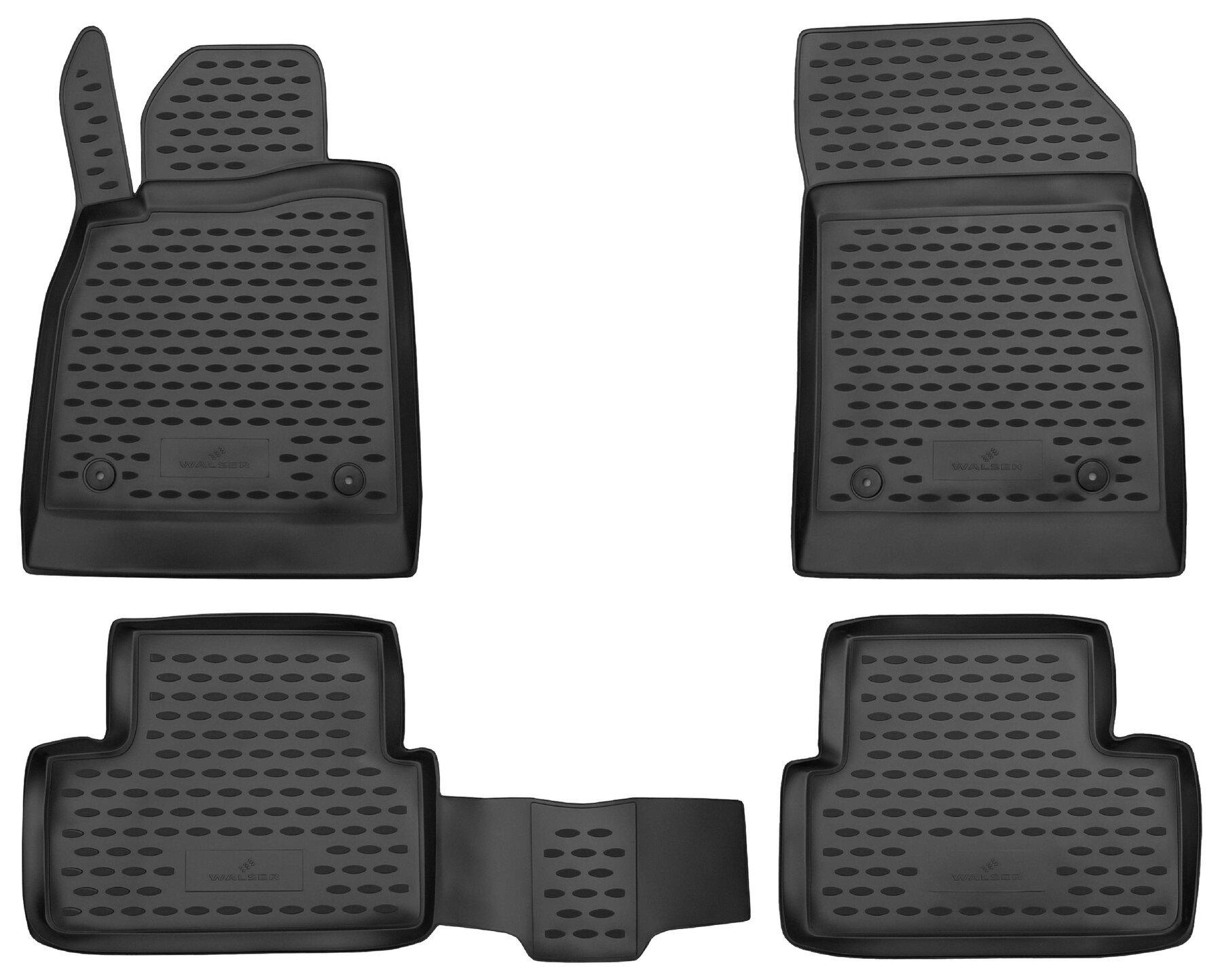XTR Rubber Mats for Opel Astra J 09/2009 - 10/2015, Astra J Caravan 10/2010 - 10/2015