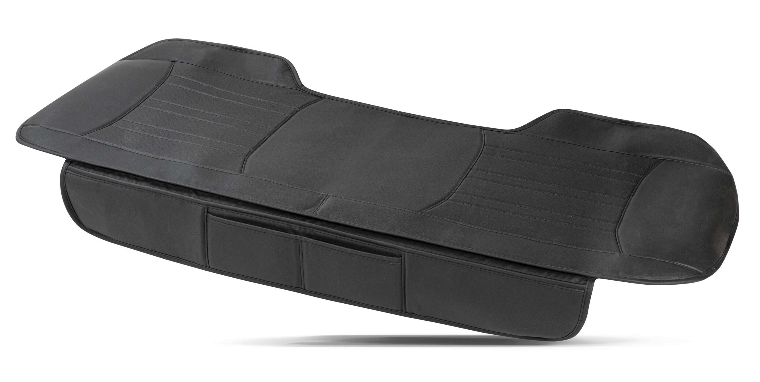 PKW Sitzauflage Fernando, Auto Sitzaufleger Rücksitzbank, Auto Sitzschoner Sitzfläche 1 Stück schwarz