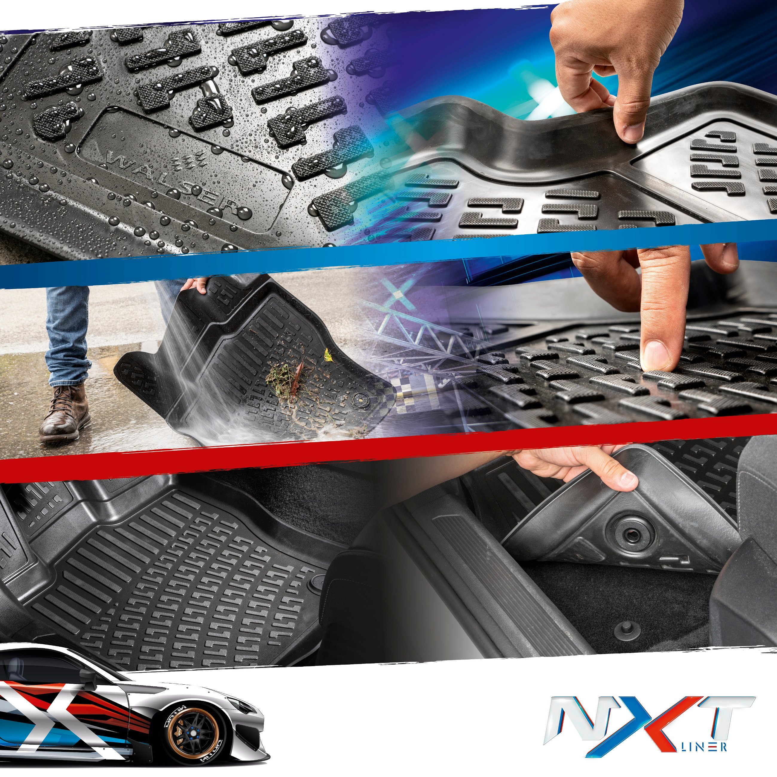 NXT Rubber Mats for Tesla Model Y (5YJY) 03/2019 - Today