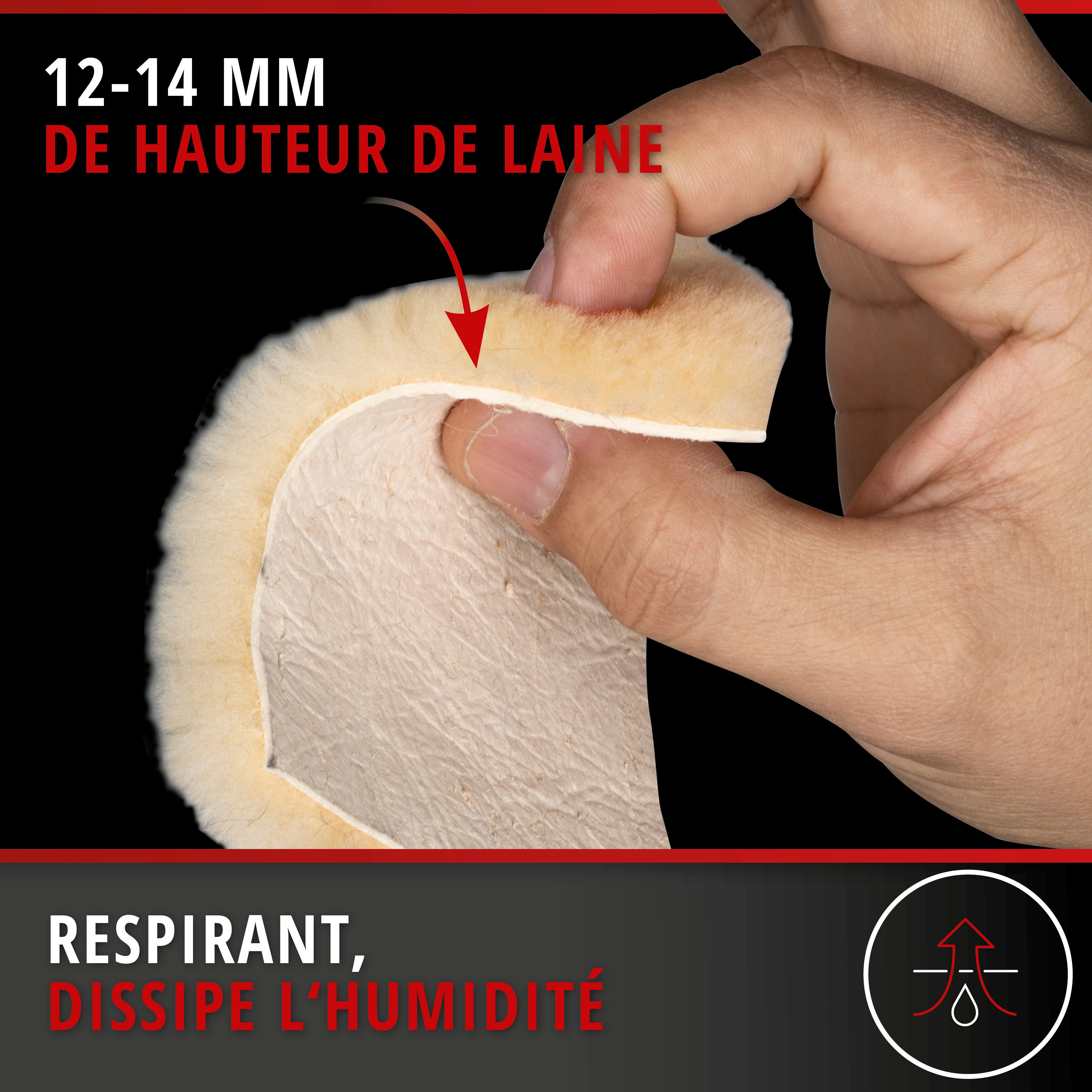 Housses de sièges Zoya en agneau beige avec système informatique ZIPP pour siège à haut dossier