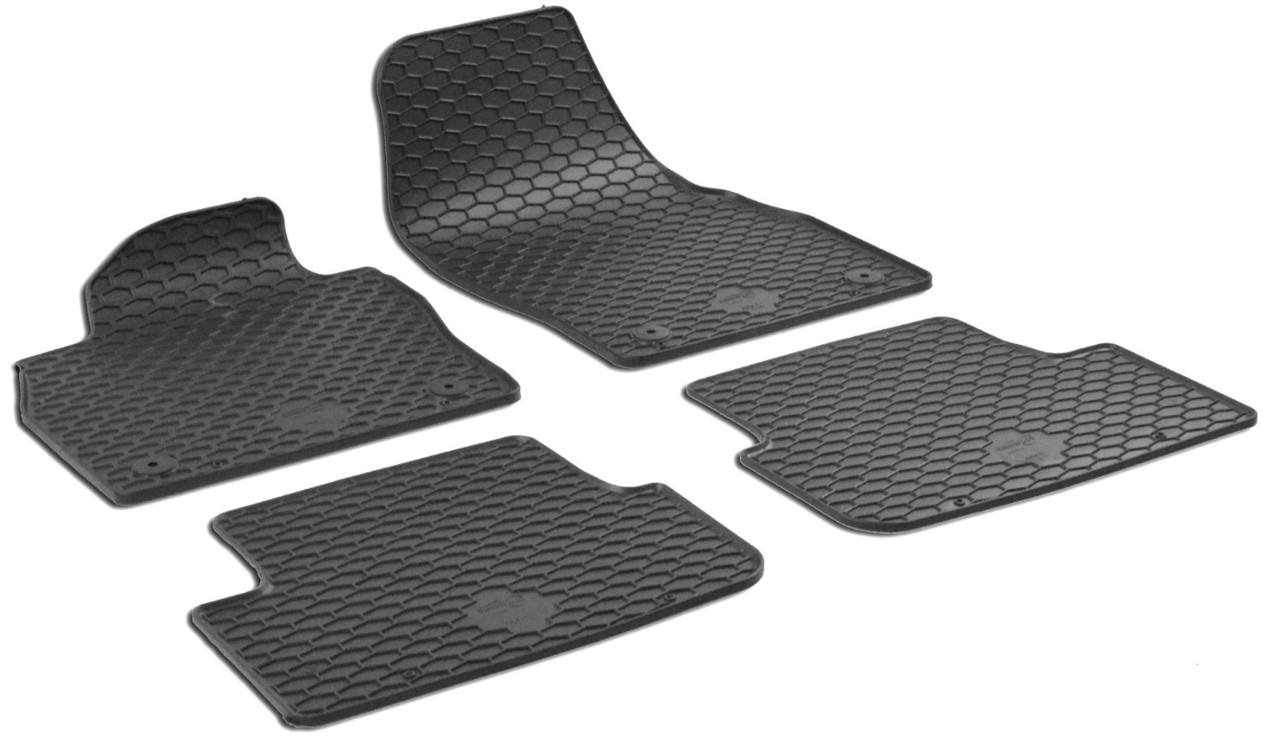 DirtGuard rubberen voetmatten geschikt voor Seat Ibiza V 2008-2021, Seat Arona 2017-2021, VW Polo 2017-2021, Audi A1 2018-Vandaag