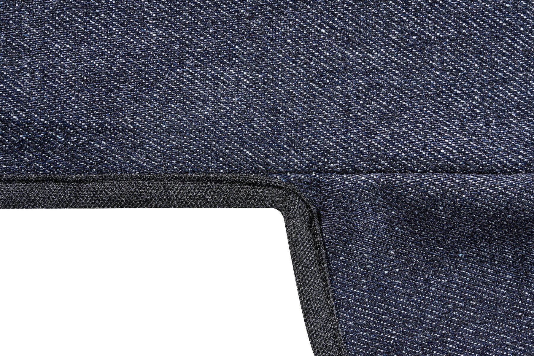 Autostoelhoes jeans blauw voor één voorstoel, slipcover universele pasvorm, autostoelhoes