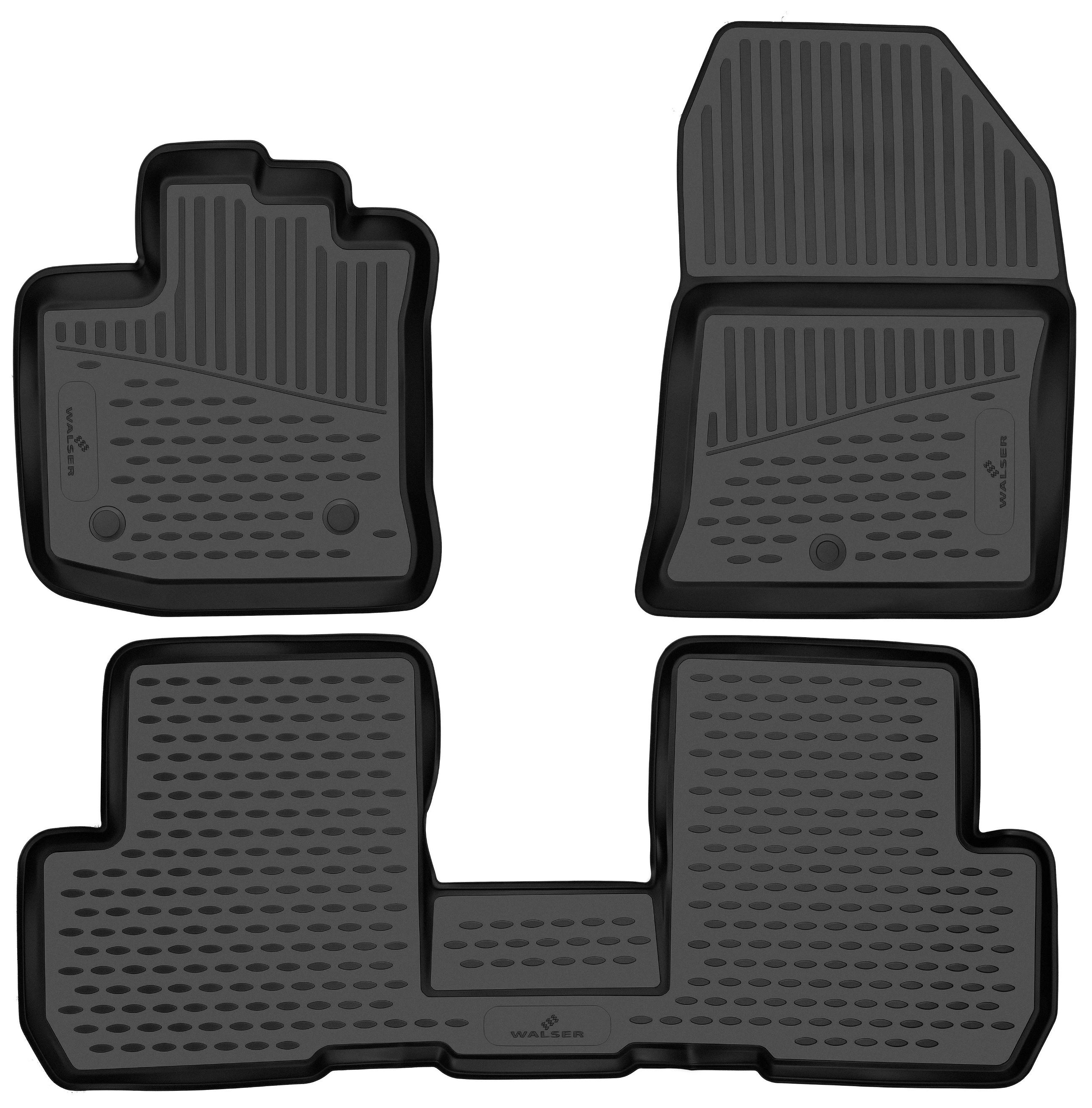Tappetini in gomma per auto su misura XTR per Dacia Lodgy 03/2012 - Oggi