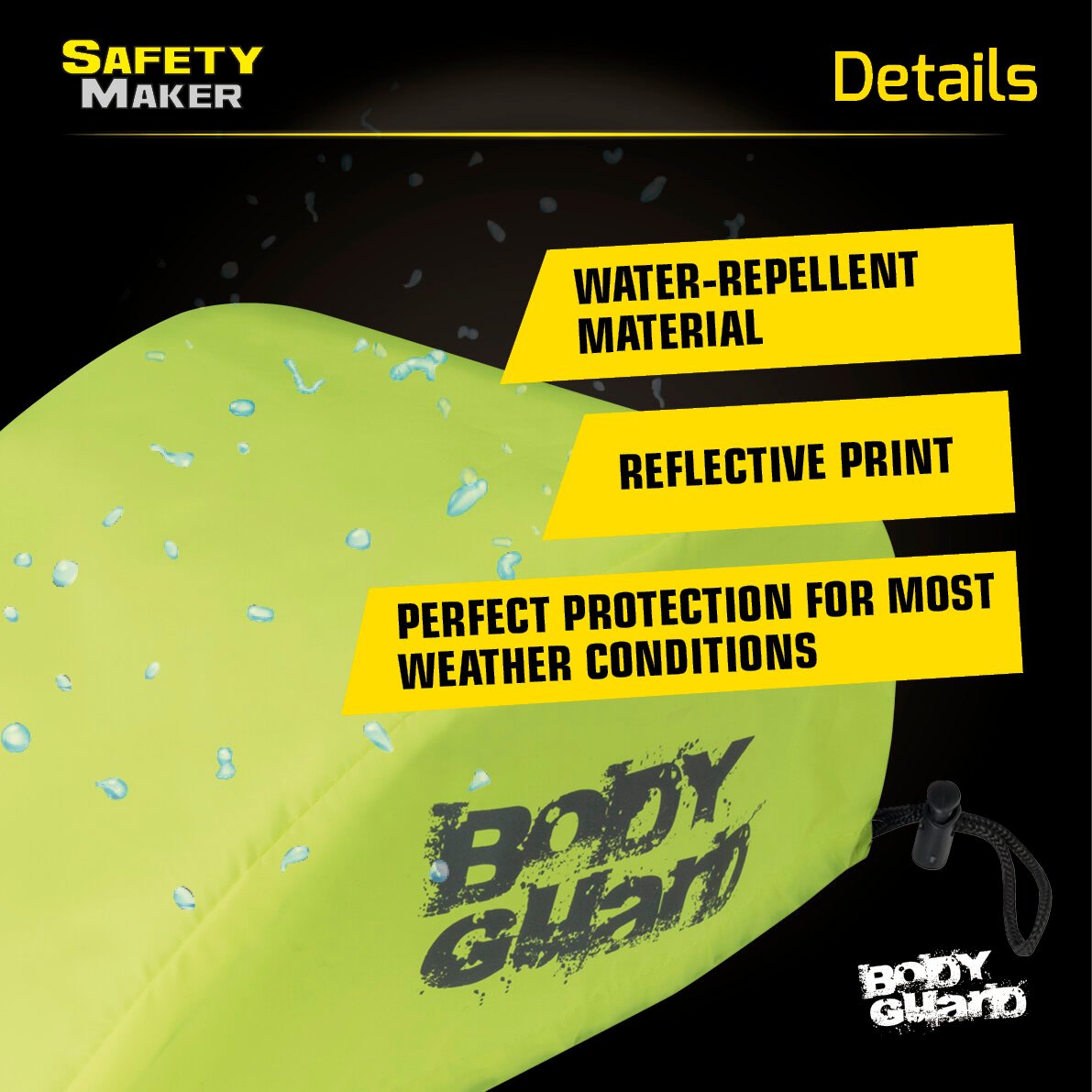 Helmet cover yellow