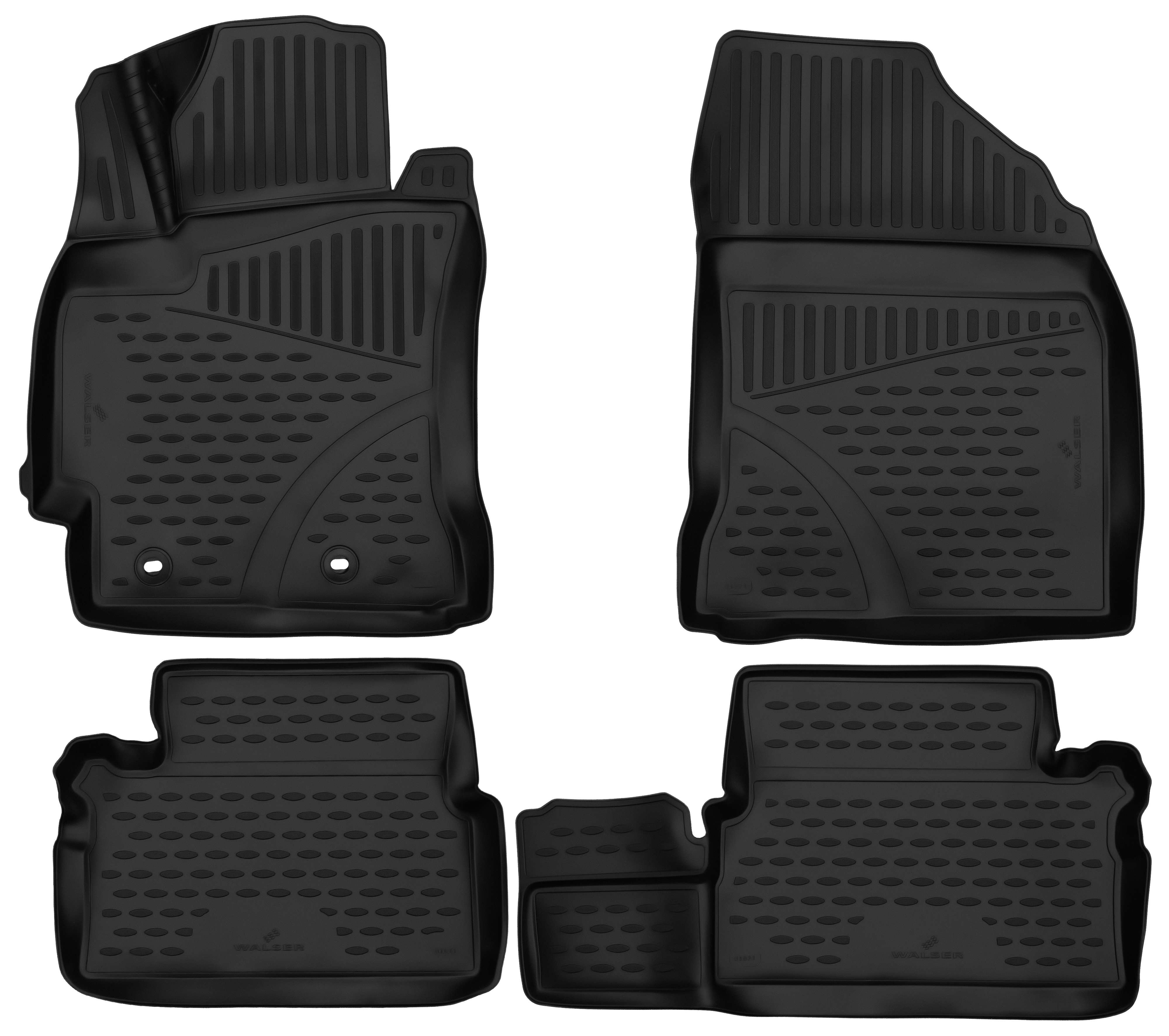 Tappetini in gomma per auto su misura XTR per Toyota Auris Touring 2013 - 2018