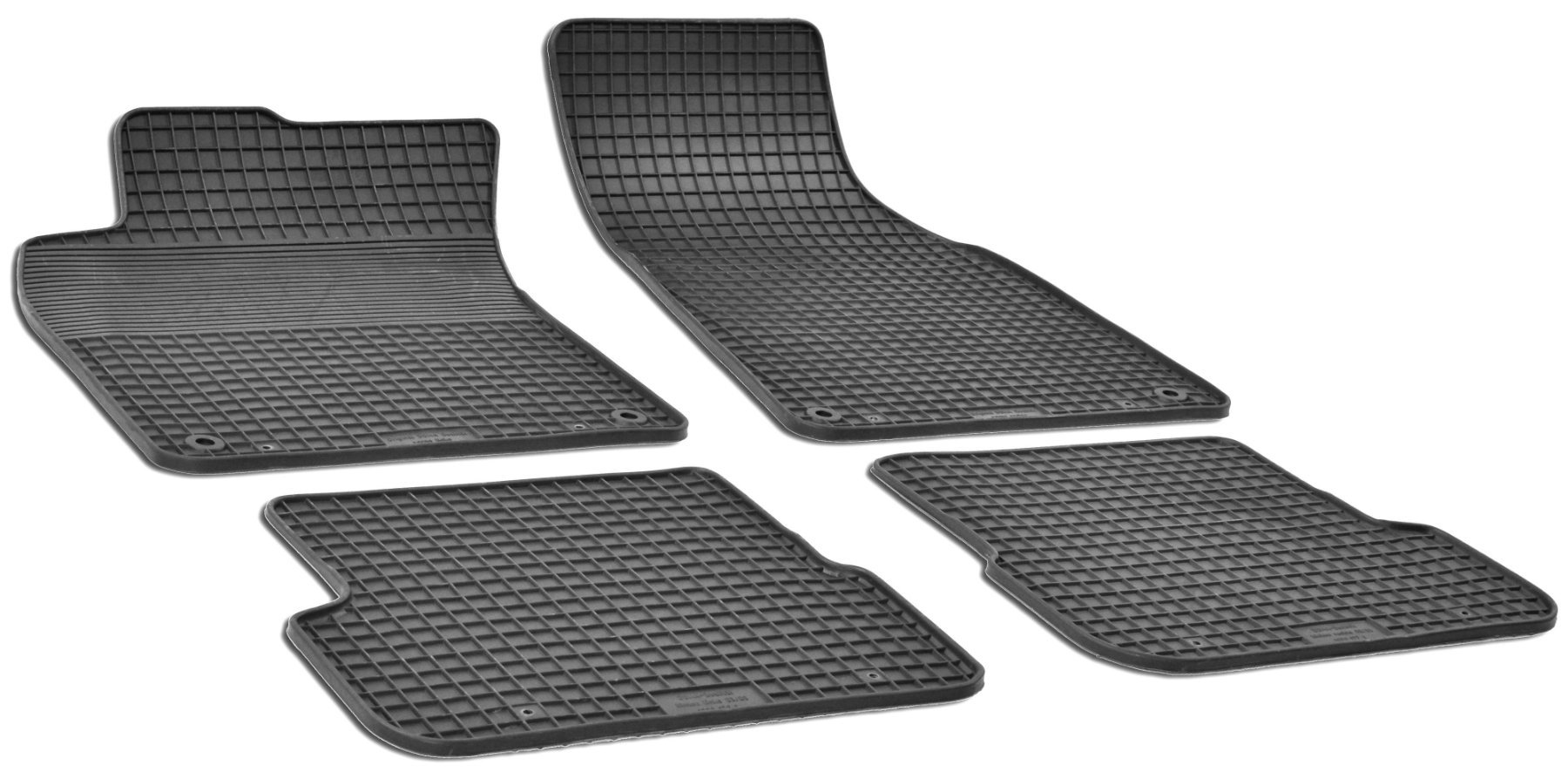 RubberLine rubberen voetmatten geschikt voor Audi A6 04/2004-08/2011