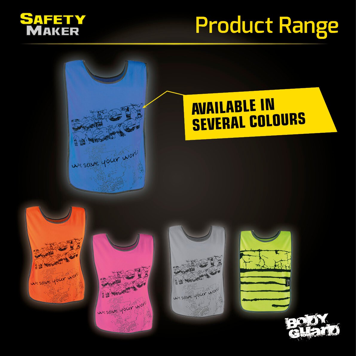 Leisure waistcoat with reflective design elements L/XL blue