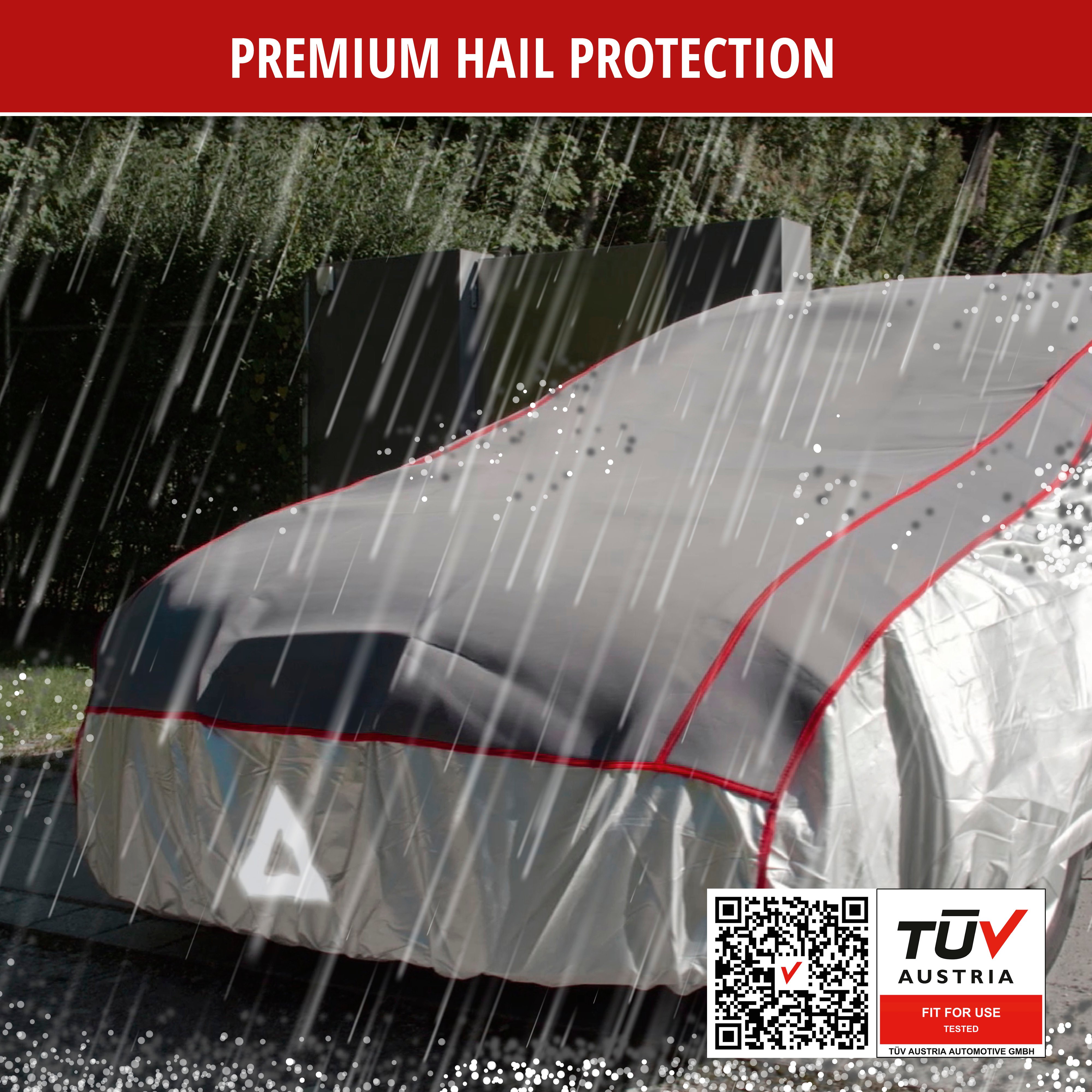 Car hail protection tarpaulin Premium Hybrid size XXL