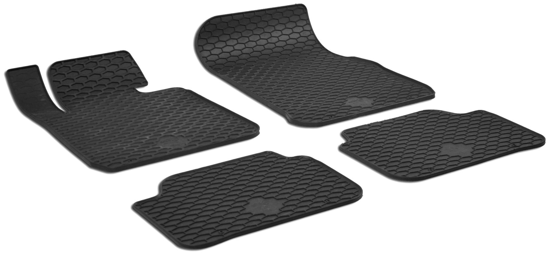 RubberLine rubberen voetmatten geschikt voor BMW 2 Active Tourer (F45) 2013-Vandaag, BMW X1 (F48) 2014-Vandaag, BMW X2 (F39) 2017-Vandaag