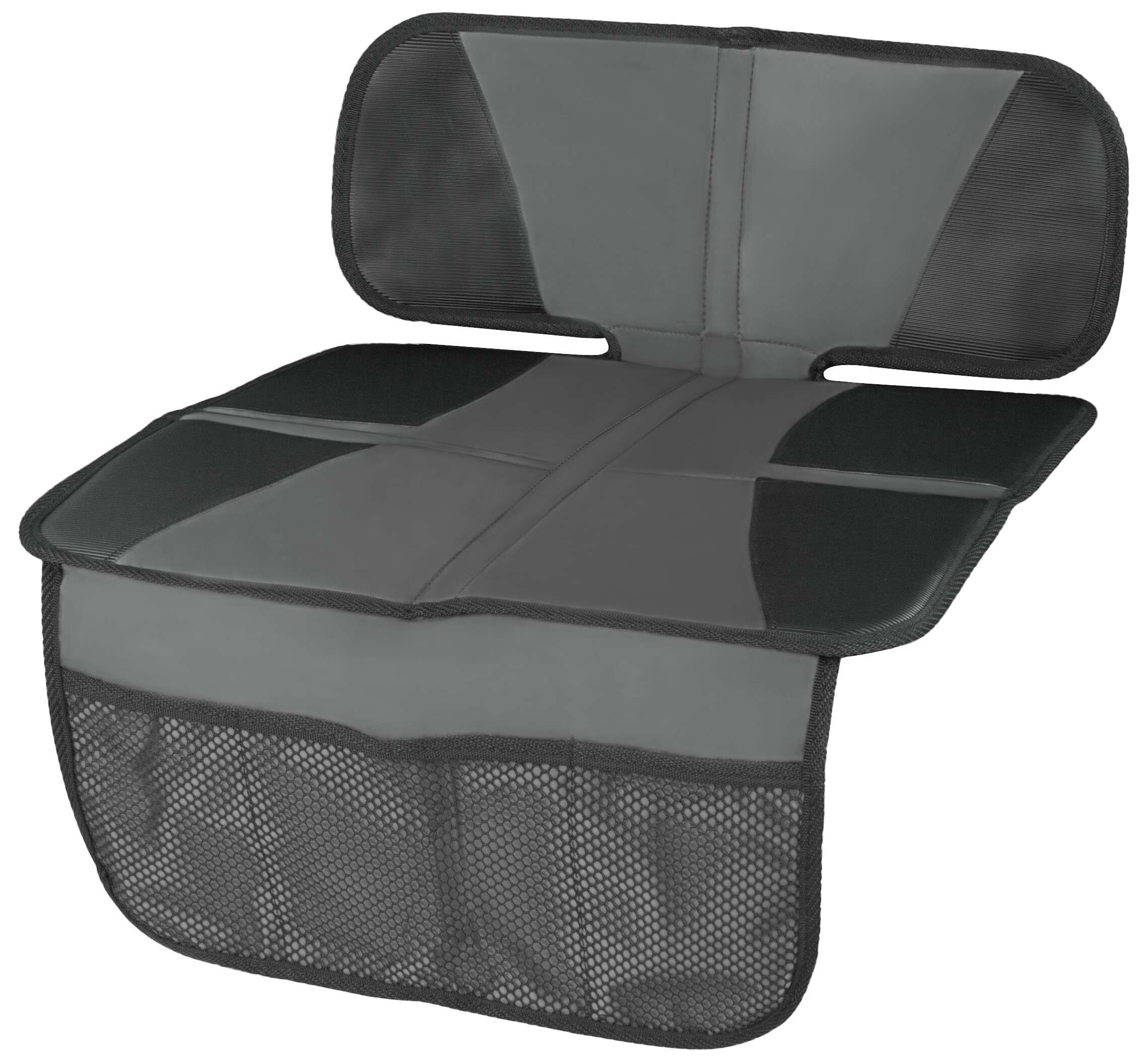 Child seat pad Tidy Fred, protective pad child seat grey/black