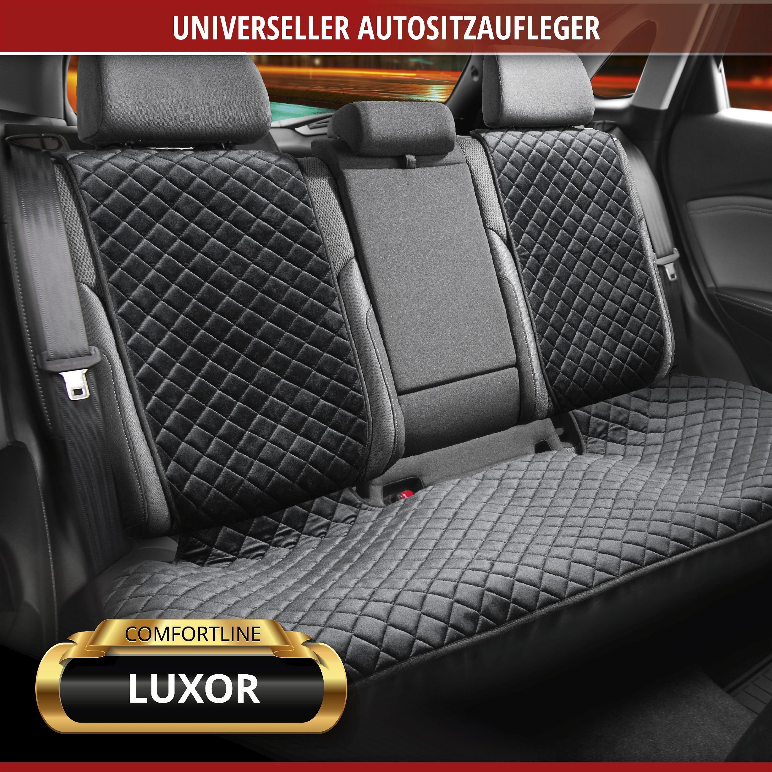 PKW-Sitzaufleger Comfortline Luxor inkl. Anti-Rutsch-Beschichtung