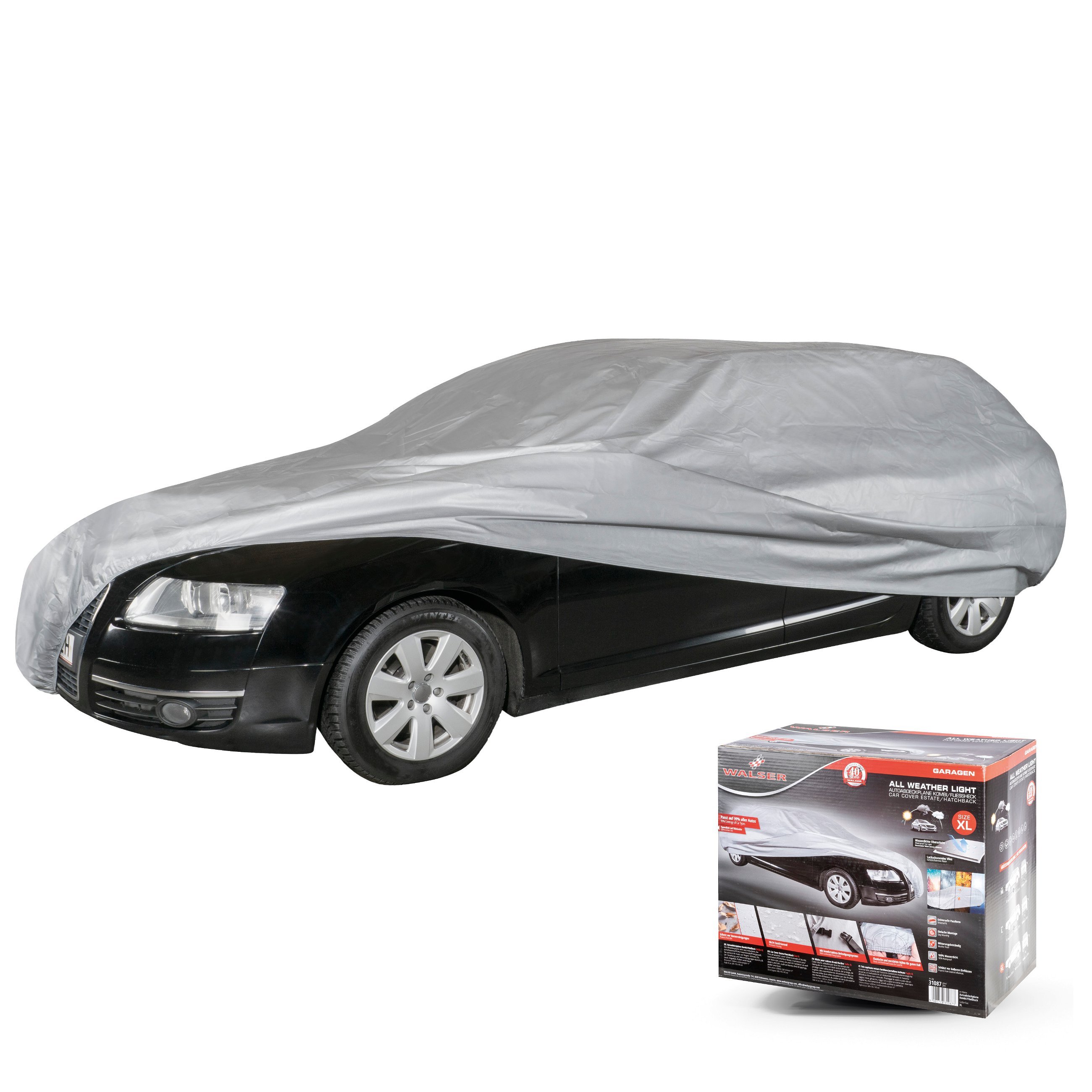 Telone protettivo All Weather Light Kombi Full garage size XL grigio chiaro