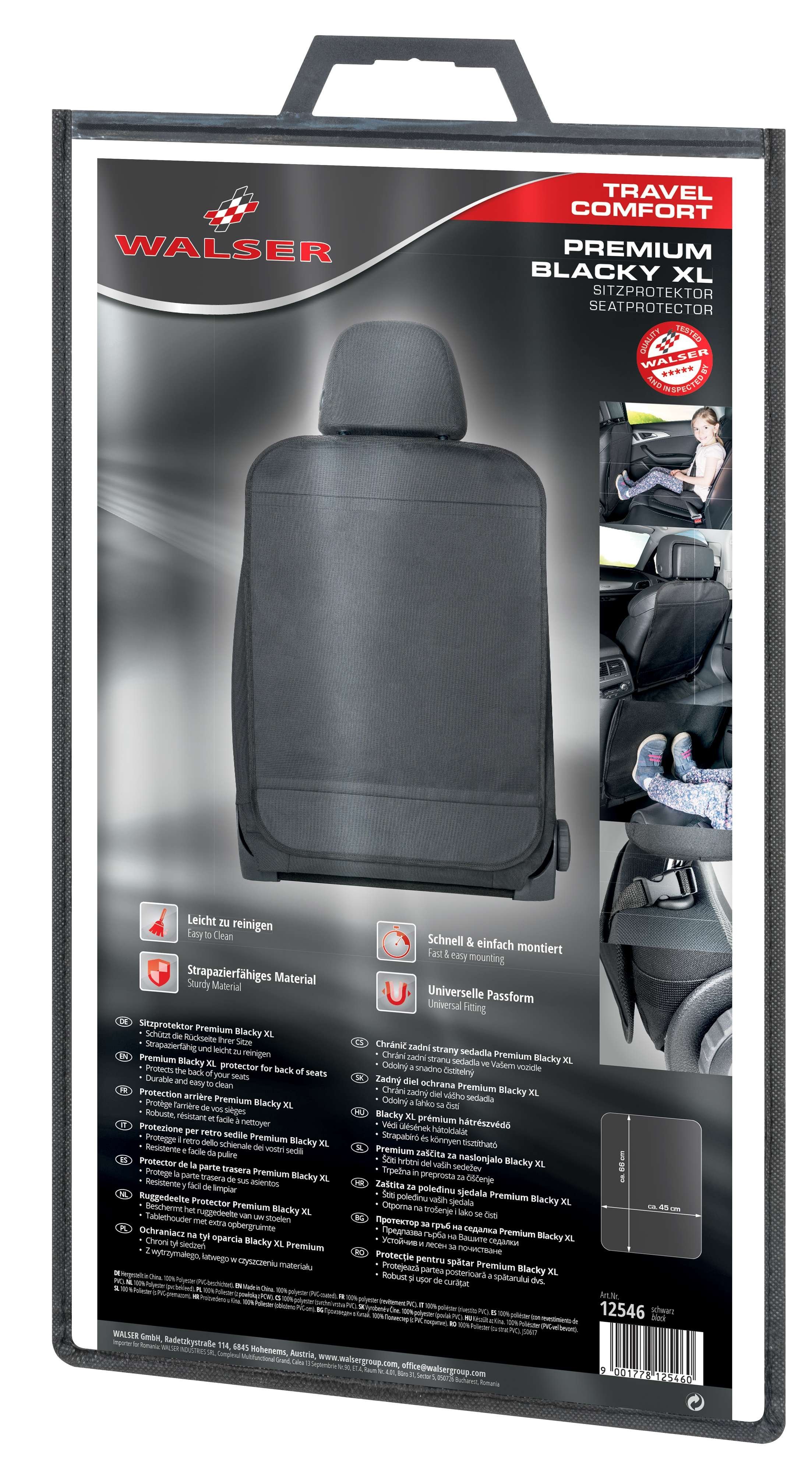 Car seat backrest protection XL