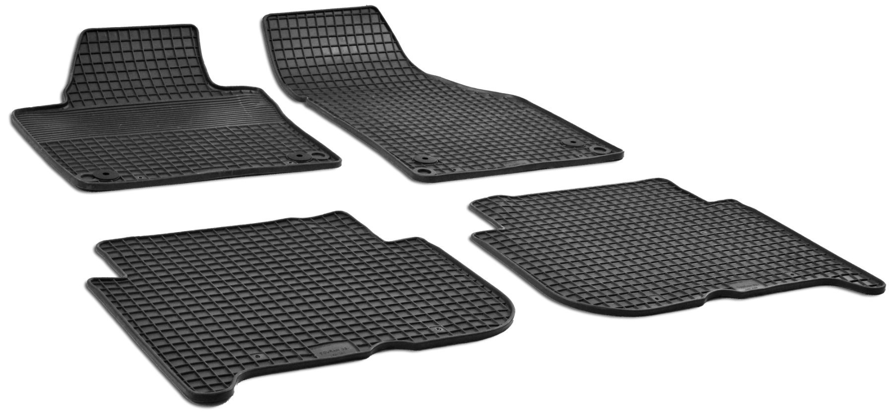 Rubber mats DirtGuard for VW Touran 02/2003-05/2015