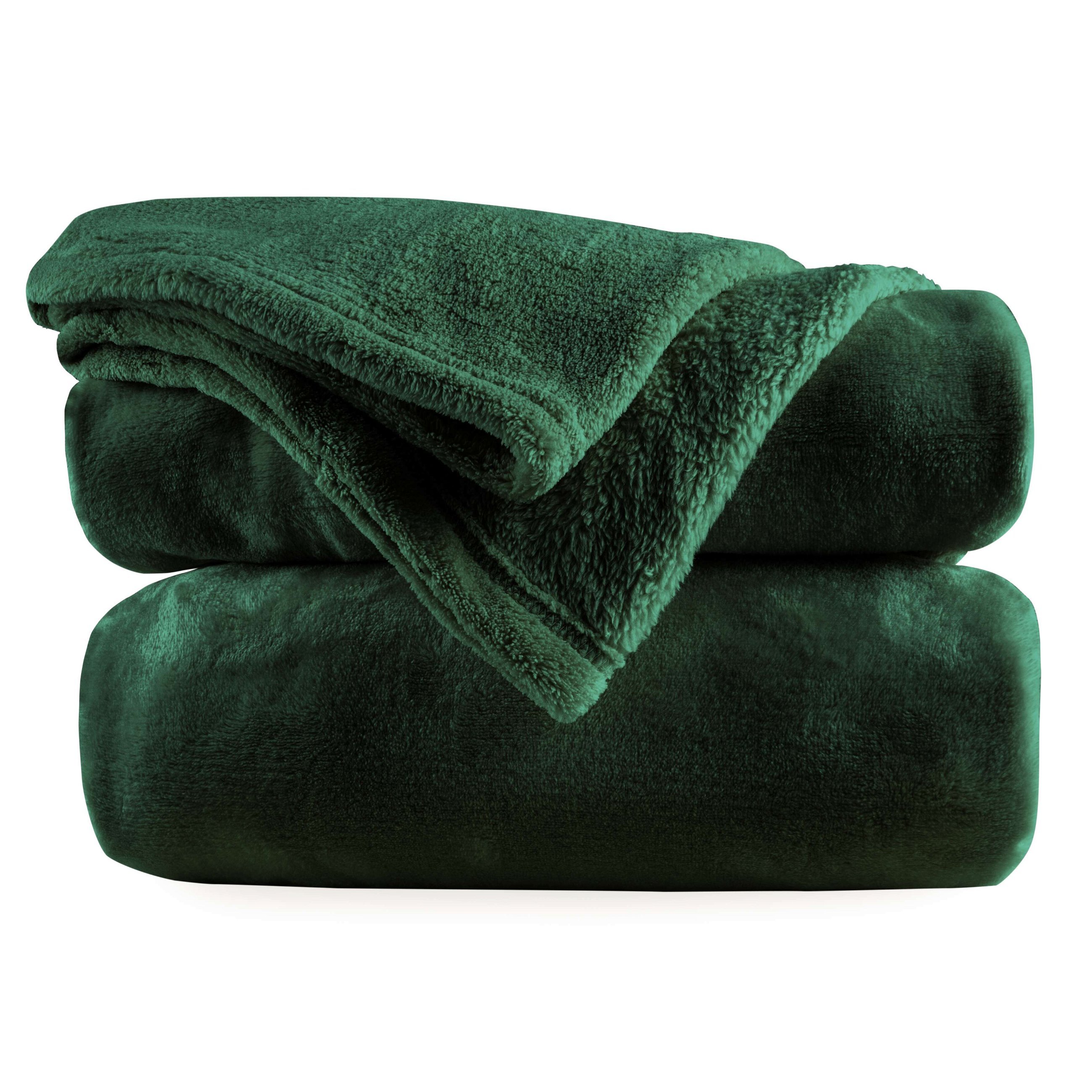 Snuggle blanket Snuggle fleece blanket XL with sleeves green 170x200cm