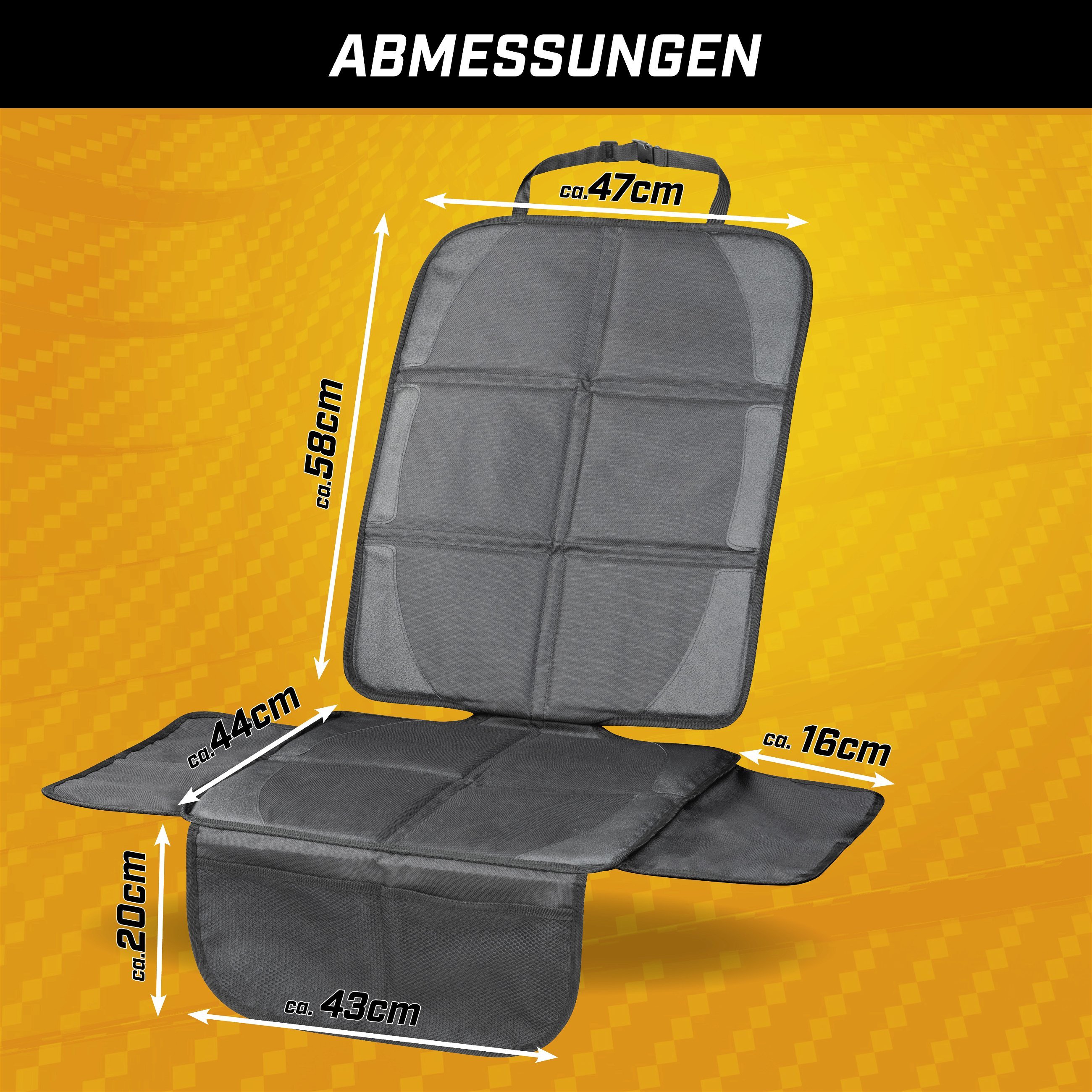 Kindersitzunterlage Protect XL, Auto-Schutzunterlage, Sitzschoner  Kindersitz schwarz, Kindersitzunterlage Protect XL, Auto-Schutzunterlage,  Sitzschoner Kindersitz schwarz, Kindersitz Zubehör, Kids & Co