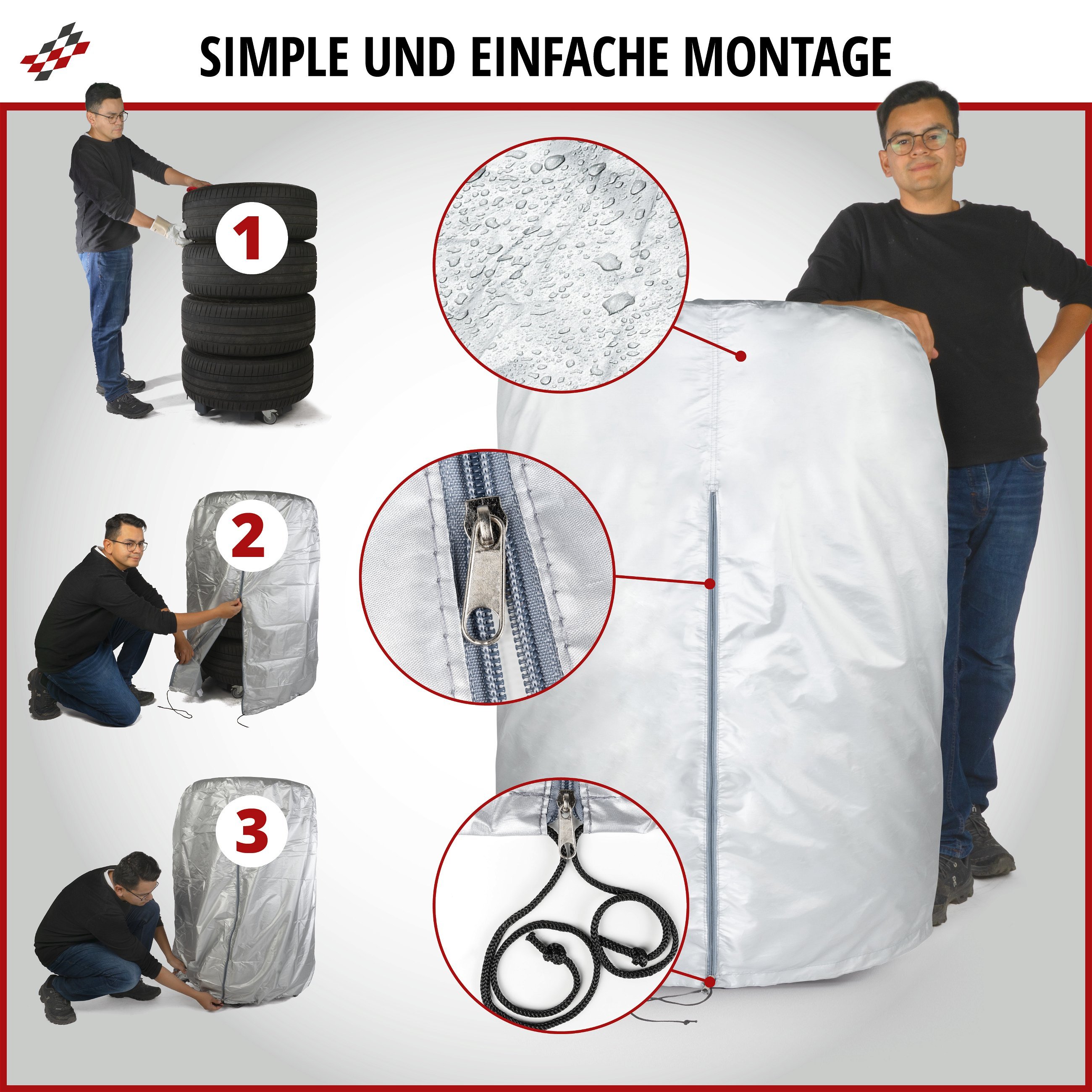 Unitec Reifentaschen 4 St. 75555 ab 18,99 €