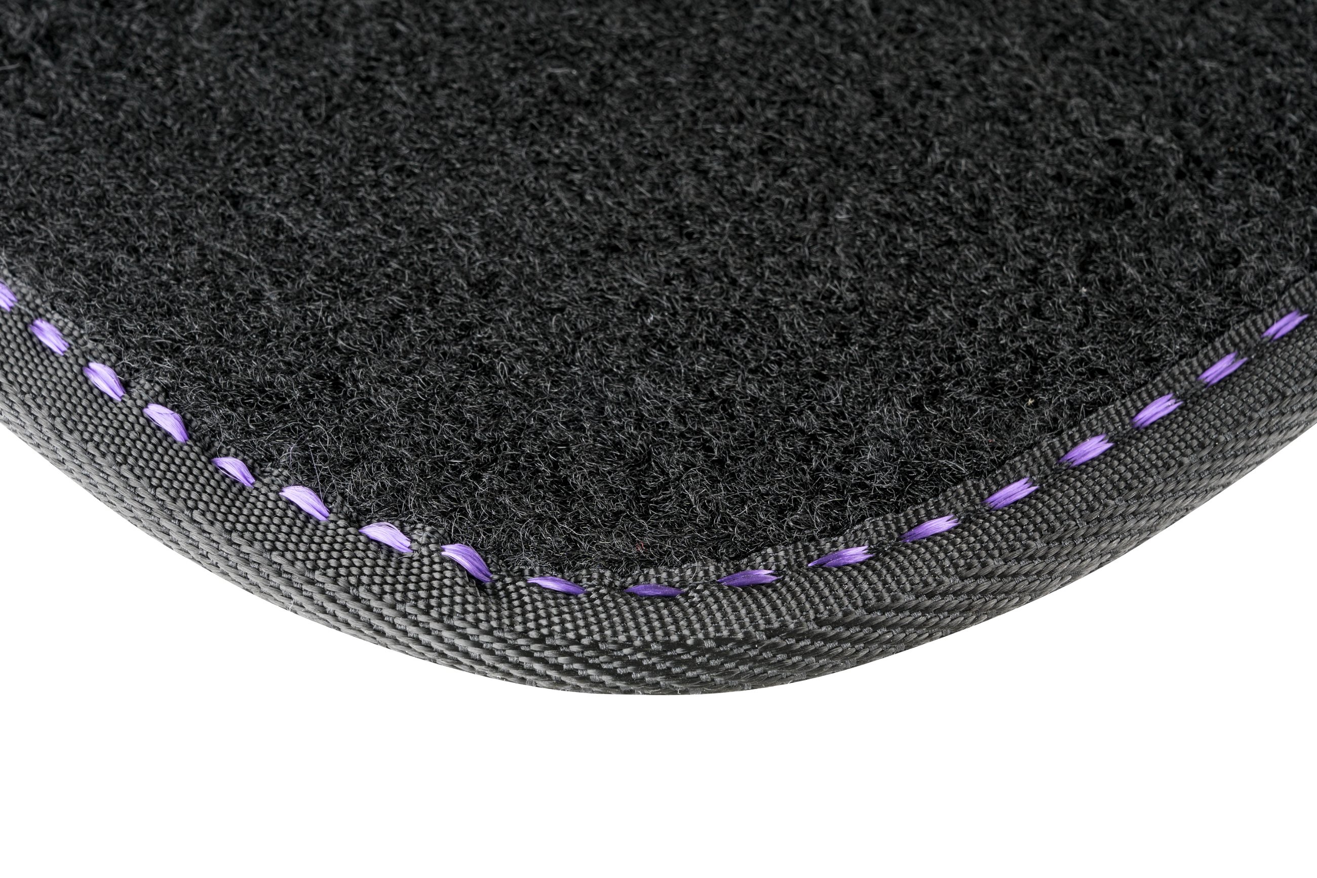 Car carpet The Color black / purple