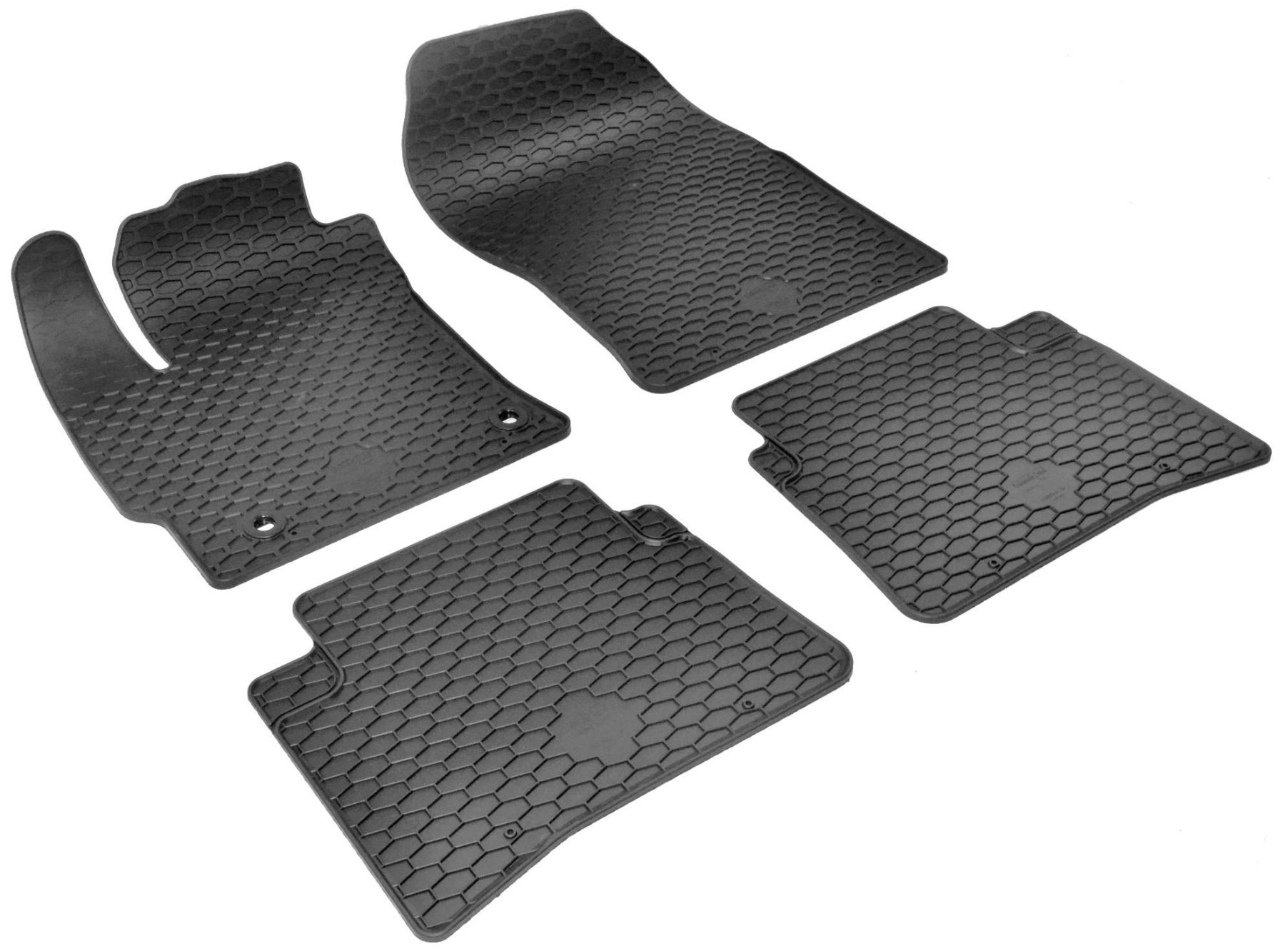 DirtGuard rubberen voetmatten geschikt voor Toyota Corolla Notchback 10/2018-Vandaag, Toyota Corolla Kombi 02/2019-Vandaag, Suzuki Swace 10/2020-Vandaag, ook geschikt voor Hybrid
