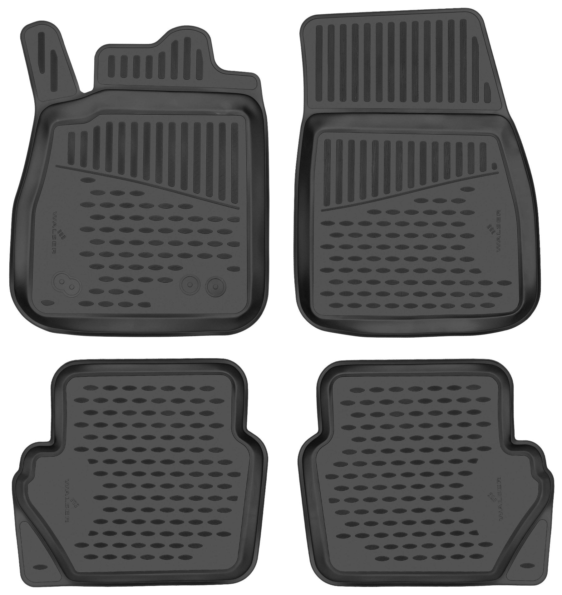 Tappetini in gomma per auto su misura per Ford Puma 09/2019-Oggi, Hybrid