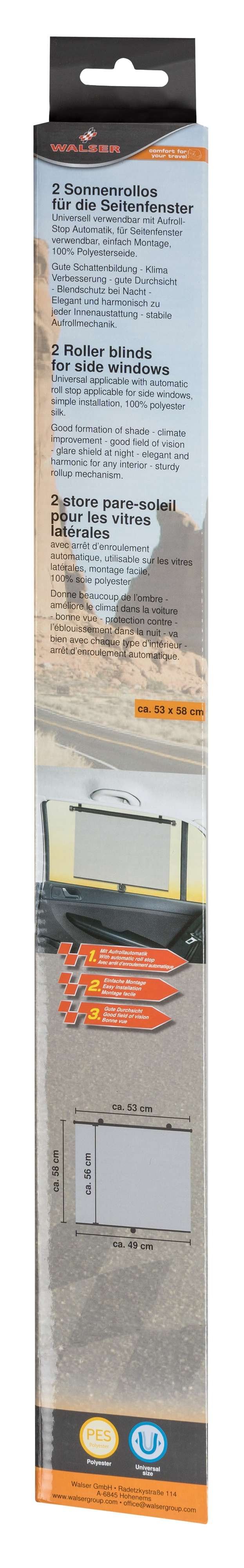 Auto Fenster Rollo Sonnenschutz Sonnenrollo mit Saugnapf, € 15