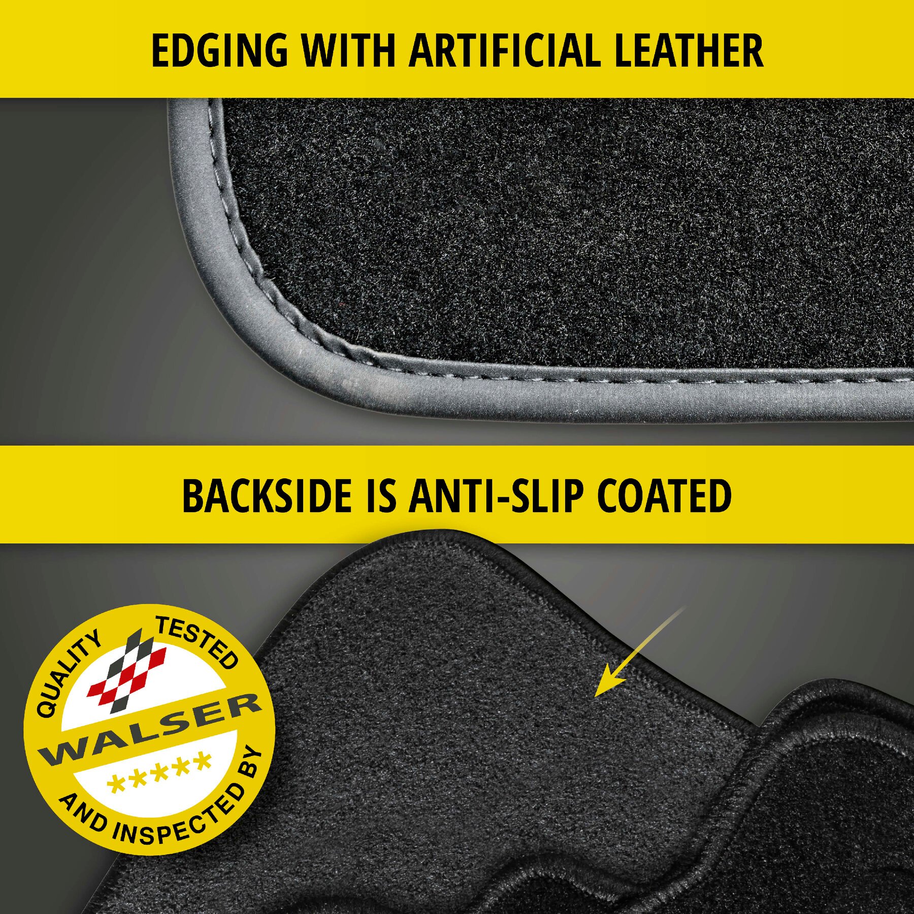 Premium Floor mats for Opel Astra K 06/2015-Today, Astra K Sports Tourer 11/2015-Today