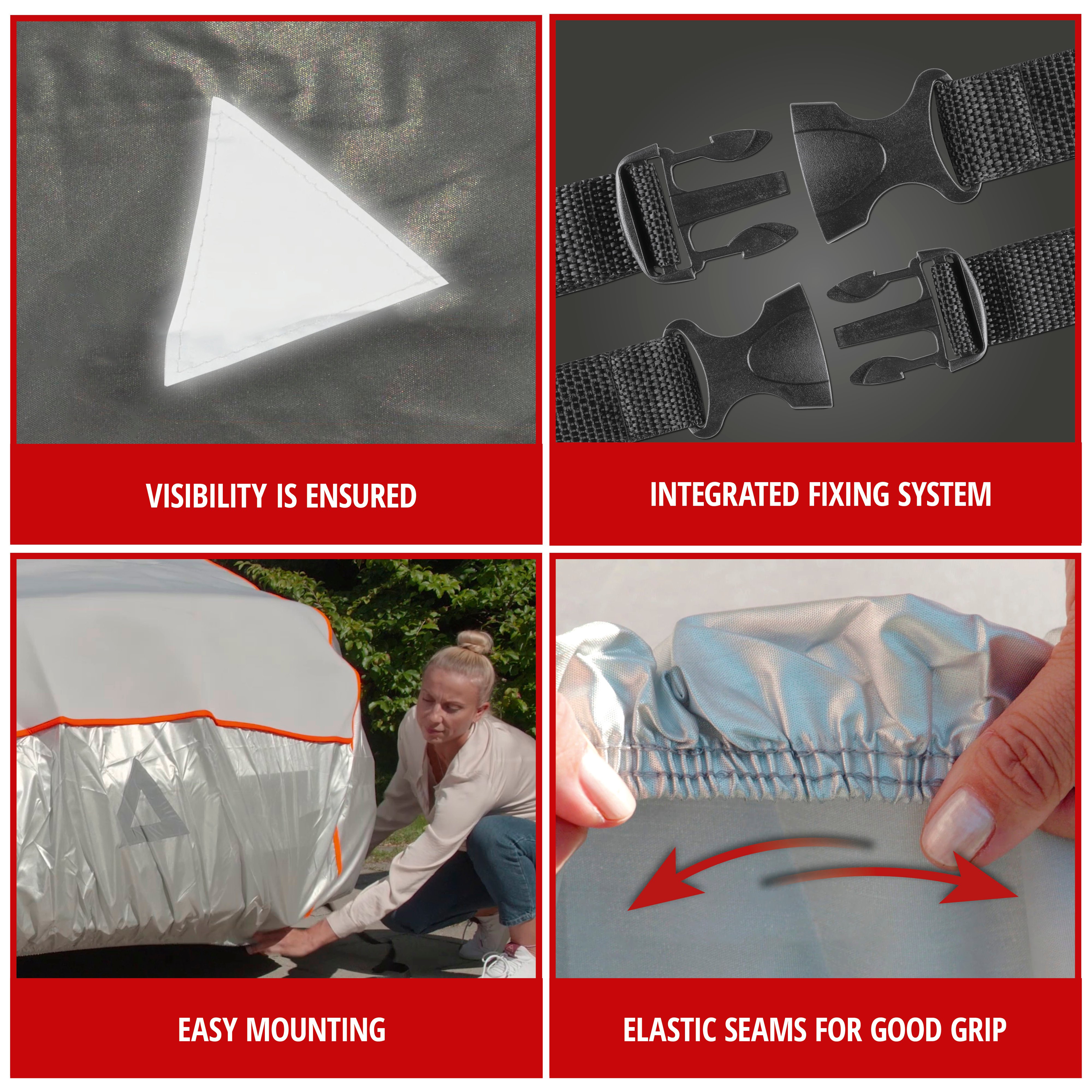 Car hail protection tarpaulin Perma Protect size XL