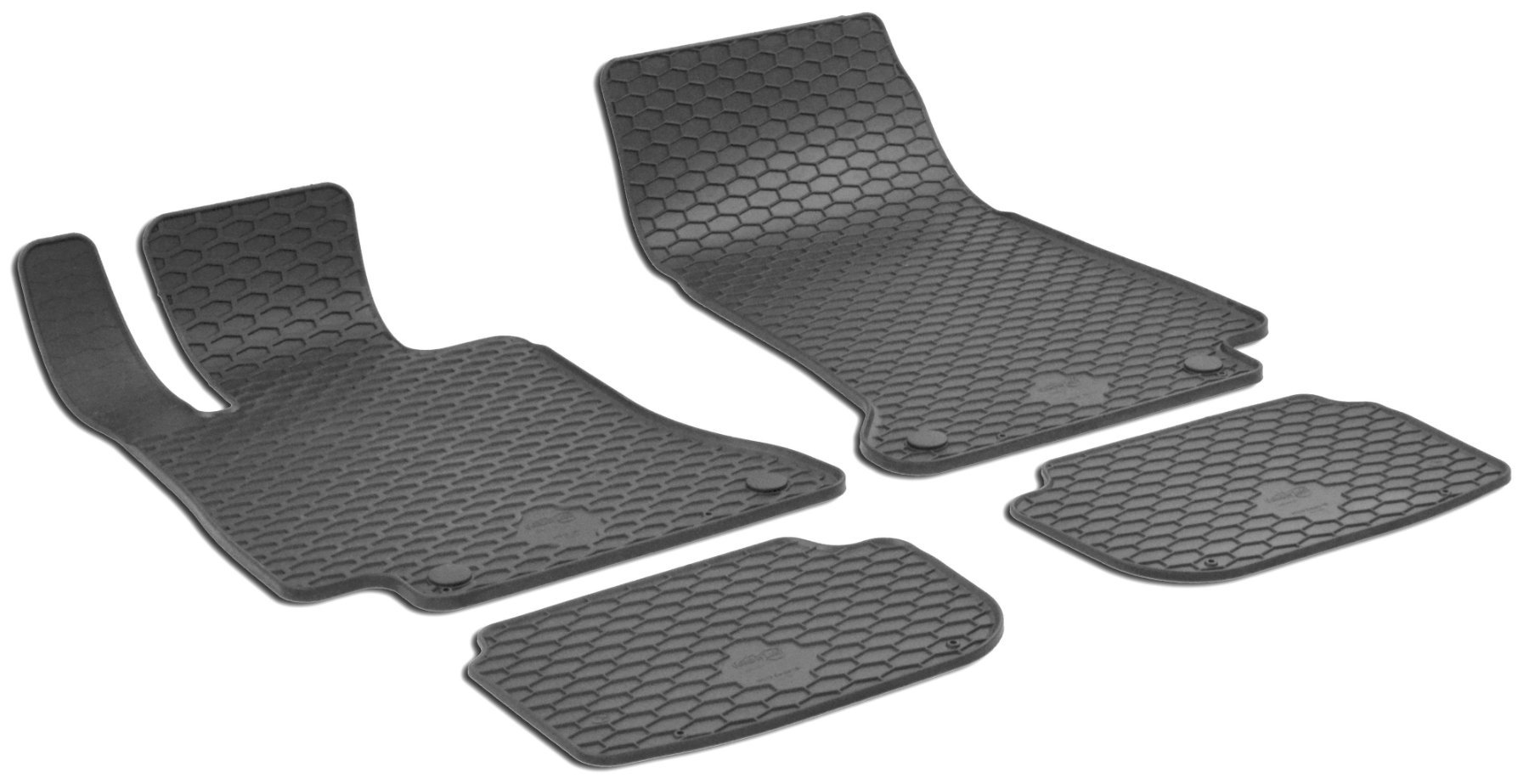 DirtGuard rubberen voetmatten geschikt voor Mercedes-Benz E-Klasse Coupe (C238)/E-Klasse Cabriolet (A238) 12/2016-Vandaag