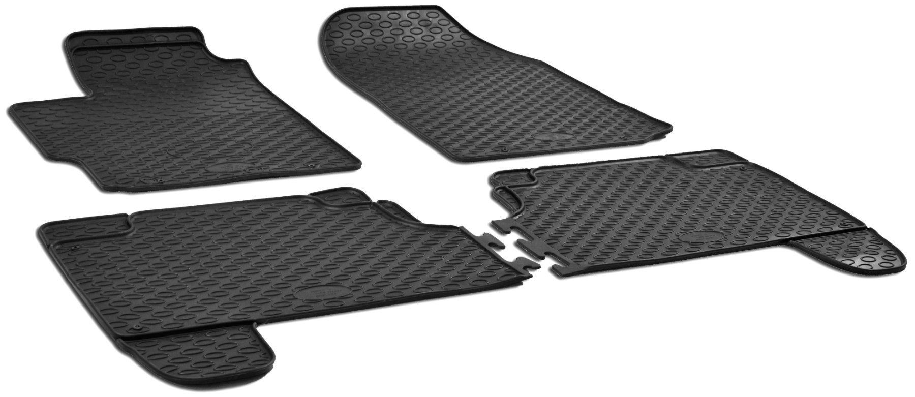 DirtGuard rubberen voetmatten geschikt voor Toyota Yaris (P9) 01/2005-2010, Yaris (P13) 12/2010-2020
