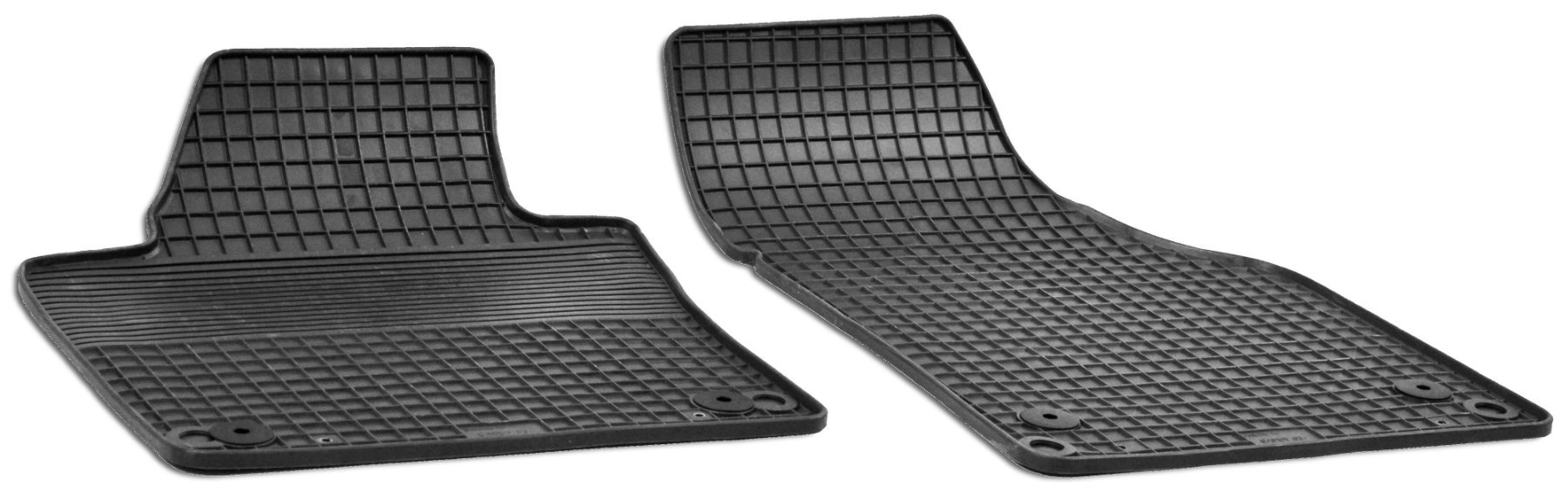 Rubber mats RubberLine for VW Caddy III 03/2004-05/2015, VW Caddy IV 05/2015-Today