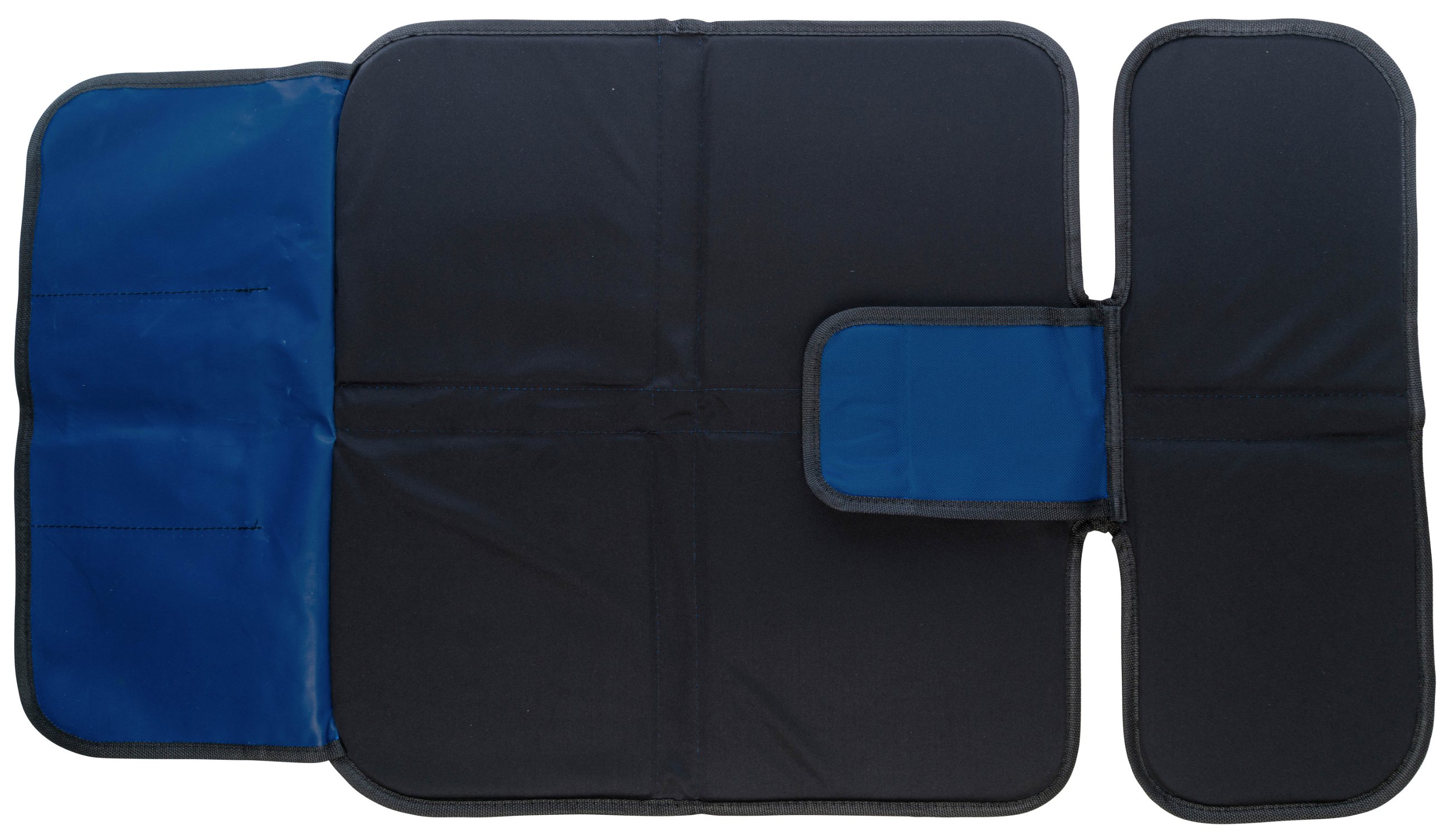 Child seat pad Graffiti, protective pad child seat blue