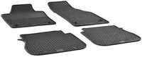 Rubber mats RubberLine for VW Caddy III 03/2004-05/2015, Caddy IV 05/2015-Today