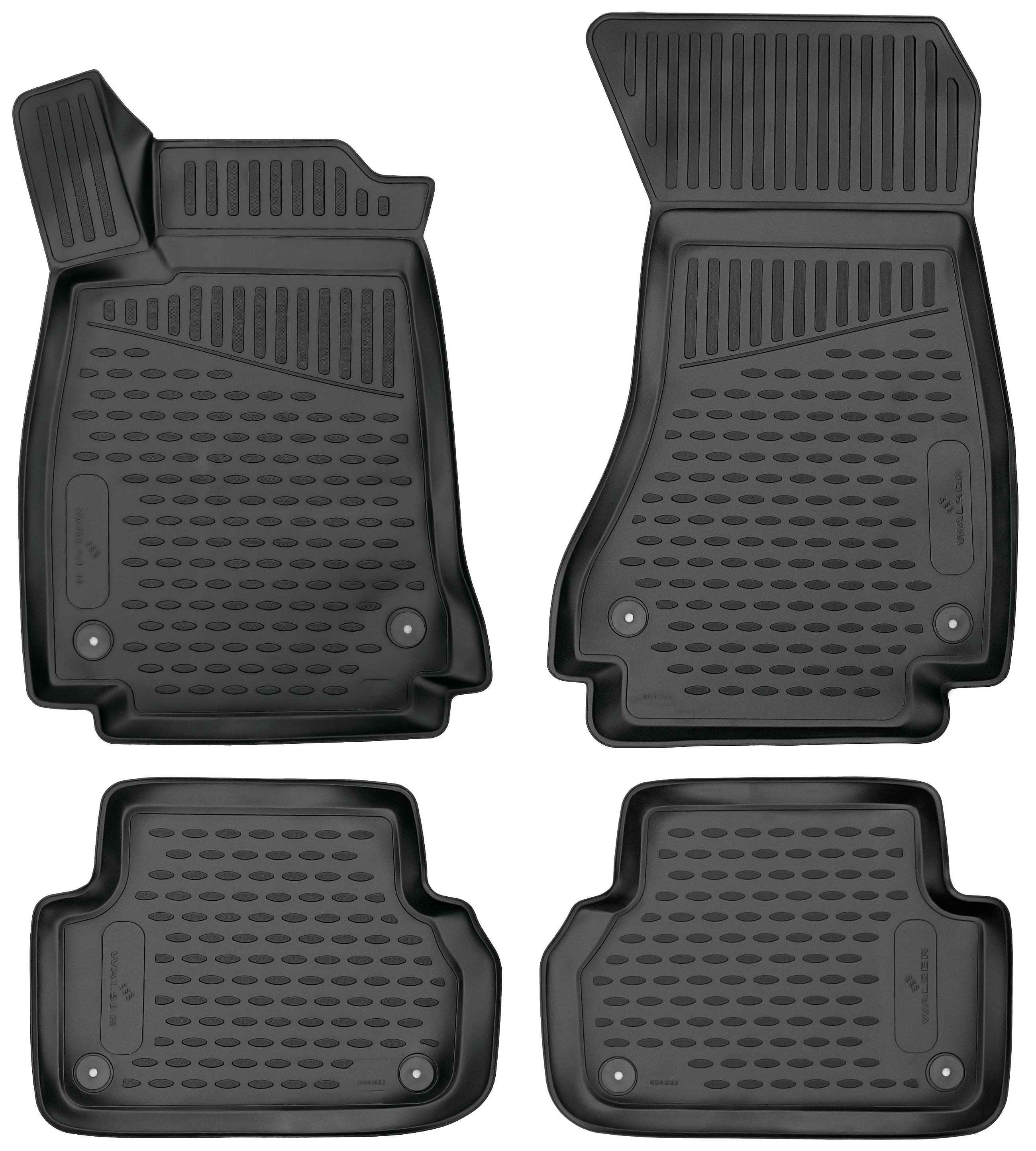 Rubberen Voetmatten XTR geschikt voor Audi A4 05/2015-Vandaag, A4 Avant 08/2015-Vandaag, A4 Allroad 01/2016-Vandaag