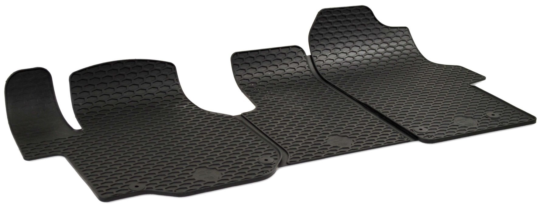 DirtGuard rubberen voetmatten geschikt voor VW Crafter (SY, SX, SZ) 2016-Vandaag