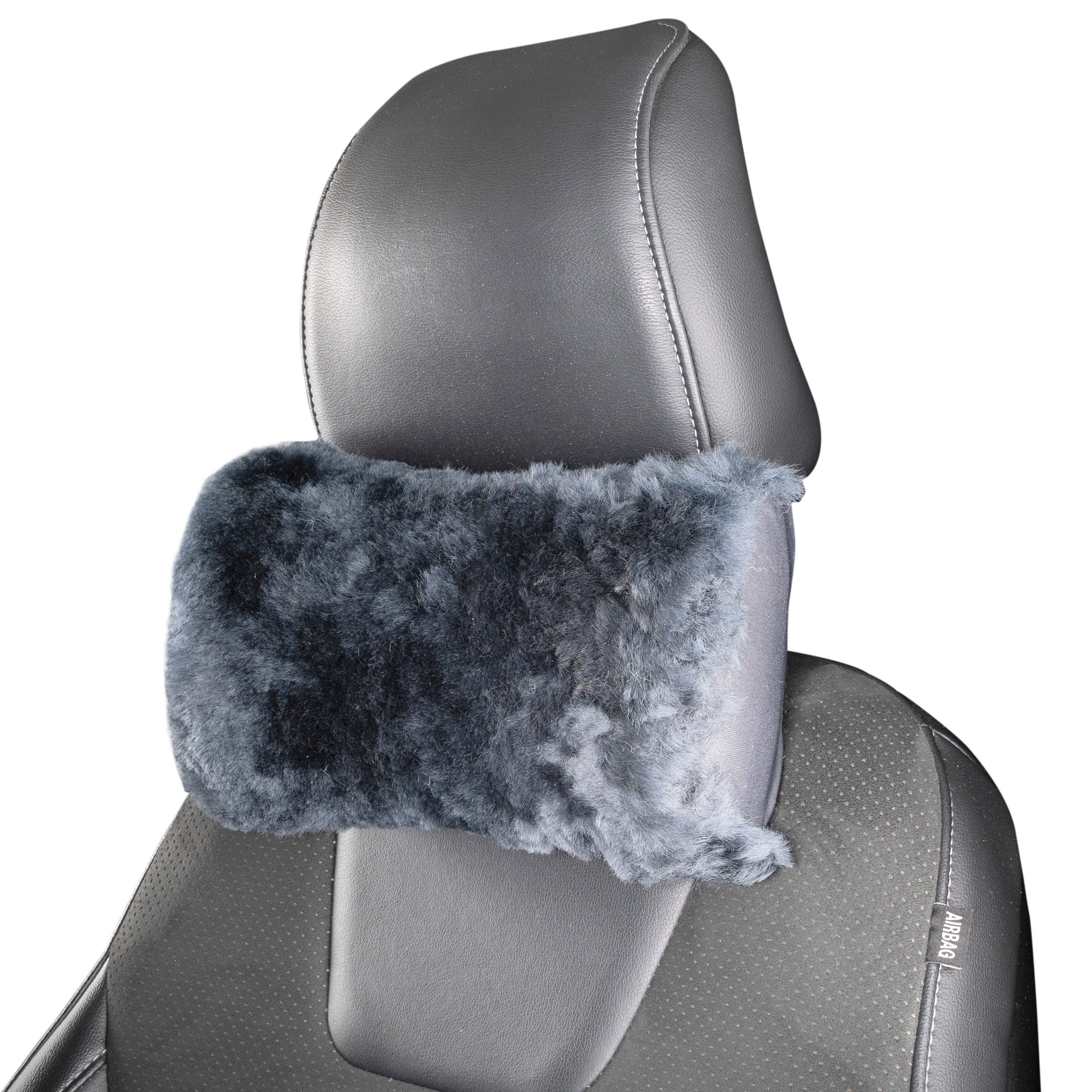 Neck support Mila lambskin anthracite