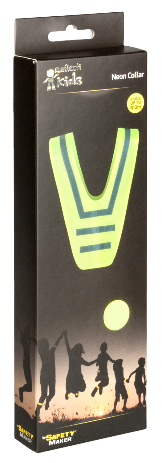 Neon Kragen, Sicherheitsweste gelb