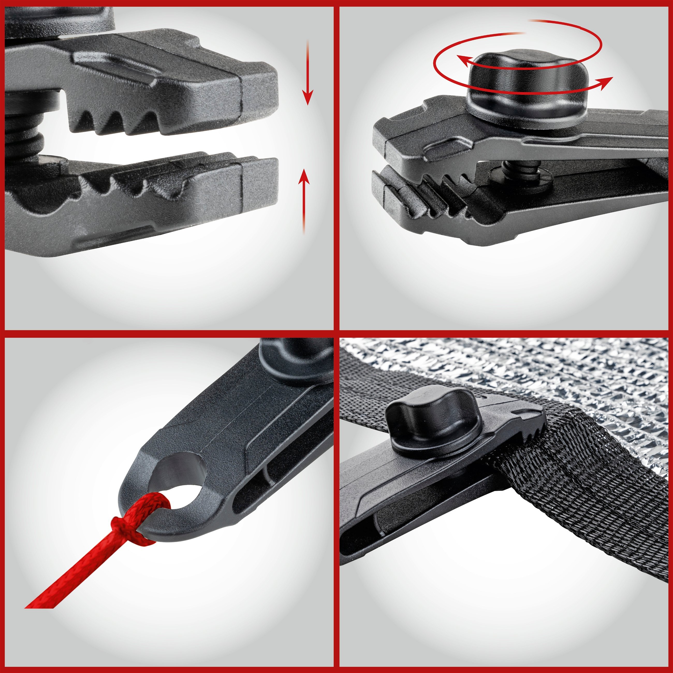 Screw holder Fix It, screw clamps 6pcs.
