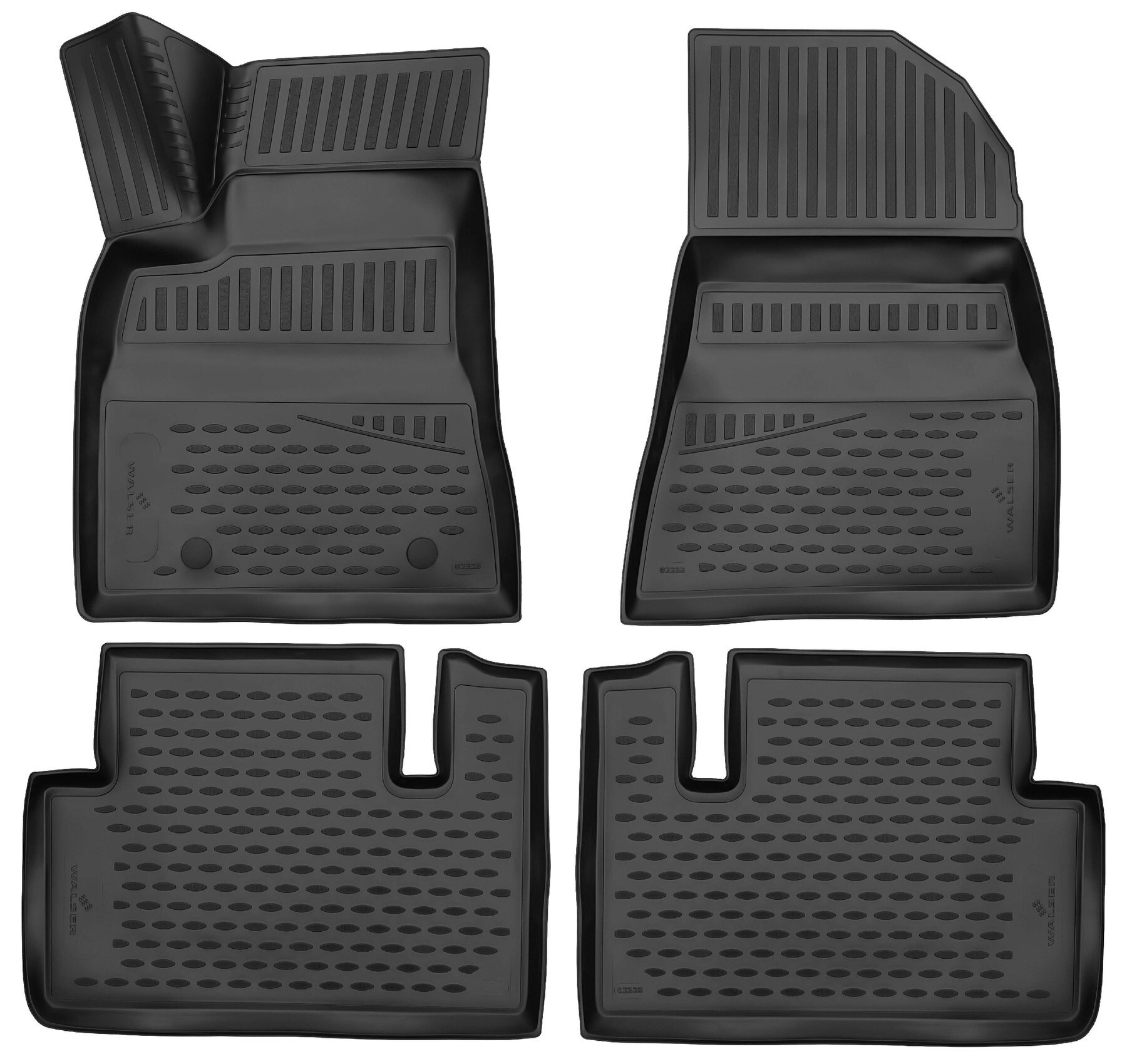 XTR Rubber Mats for Tesla Model 3 01/2017-Today