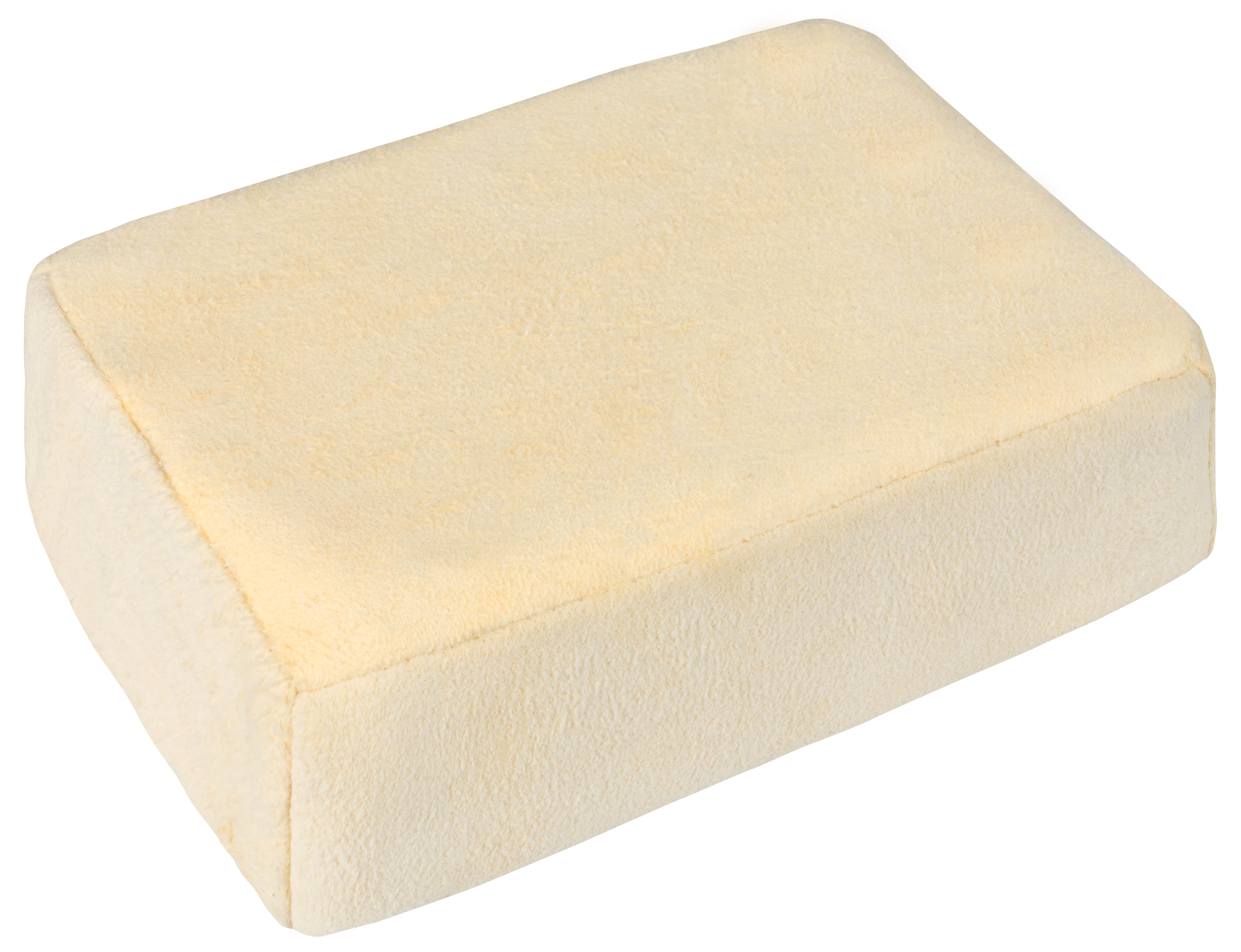 leather sponge Chamois 12 x 8 x 4cm
