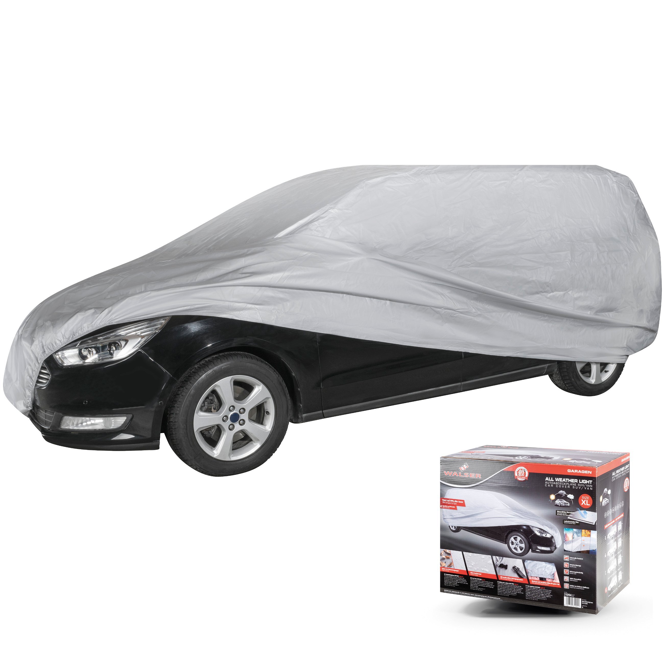 Telone protettivo All Weather Light SUV full garage dimensioni XL grigio chiaro