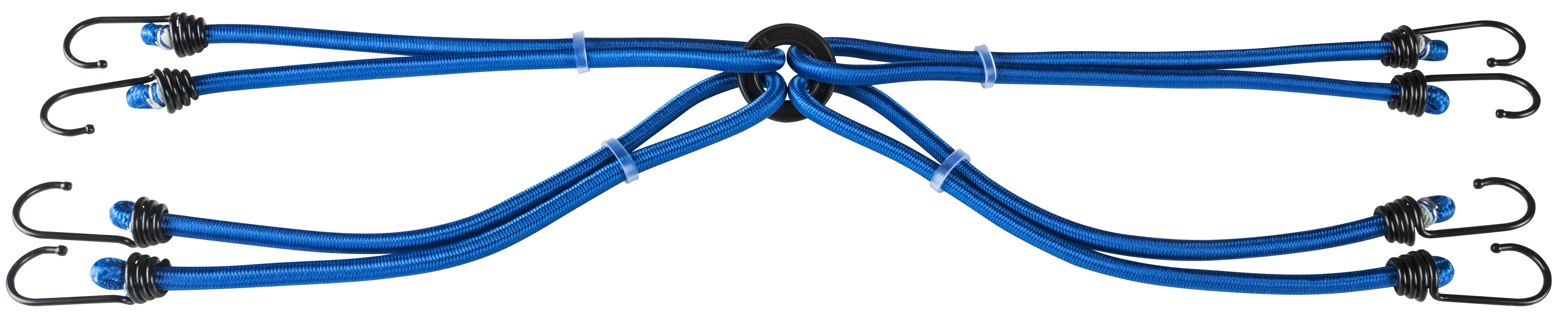 Bagagespin 8-armig, per stuk 60 cm blauw