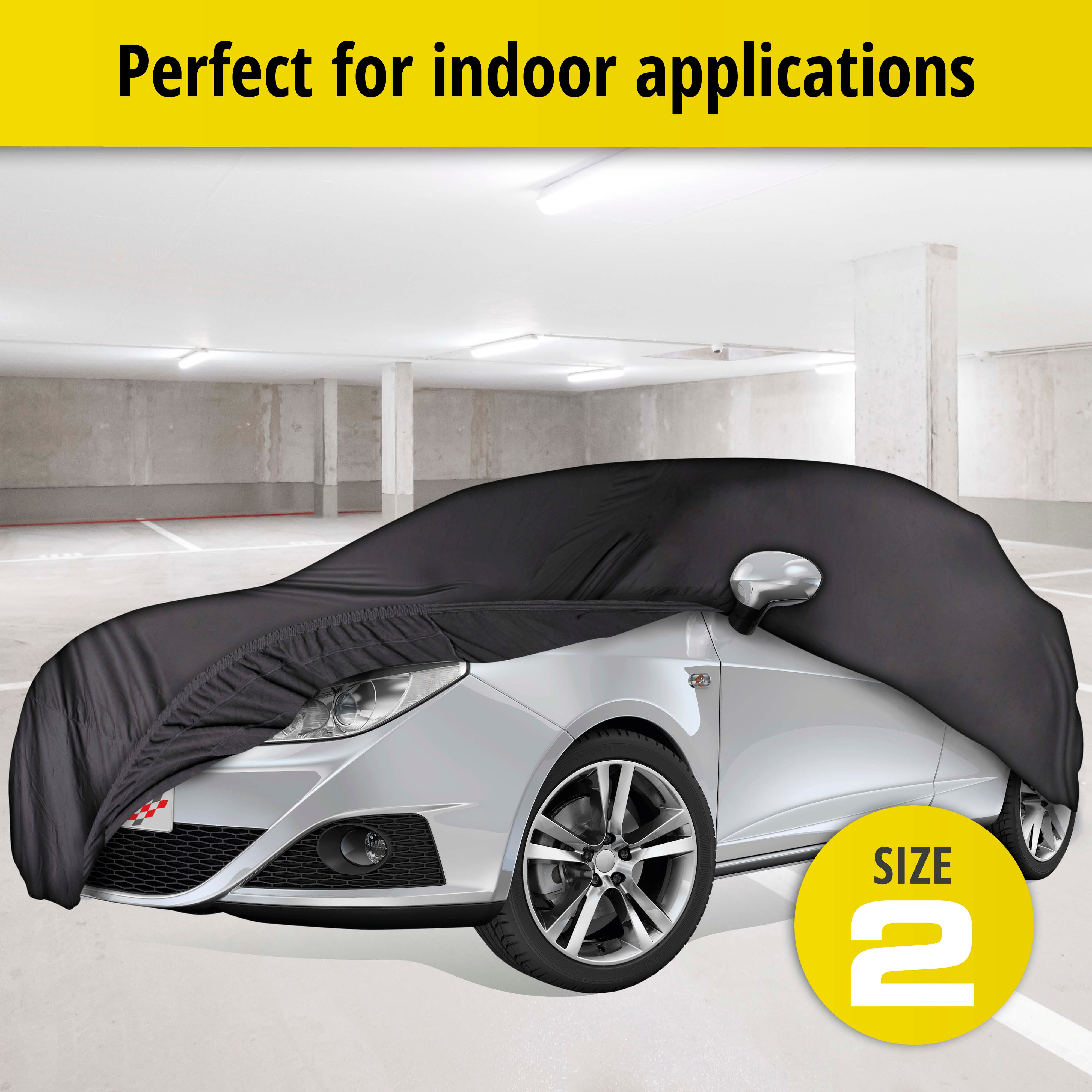 Car tarpaulin Indoor Soft size 2 black